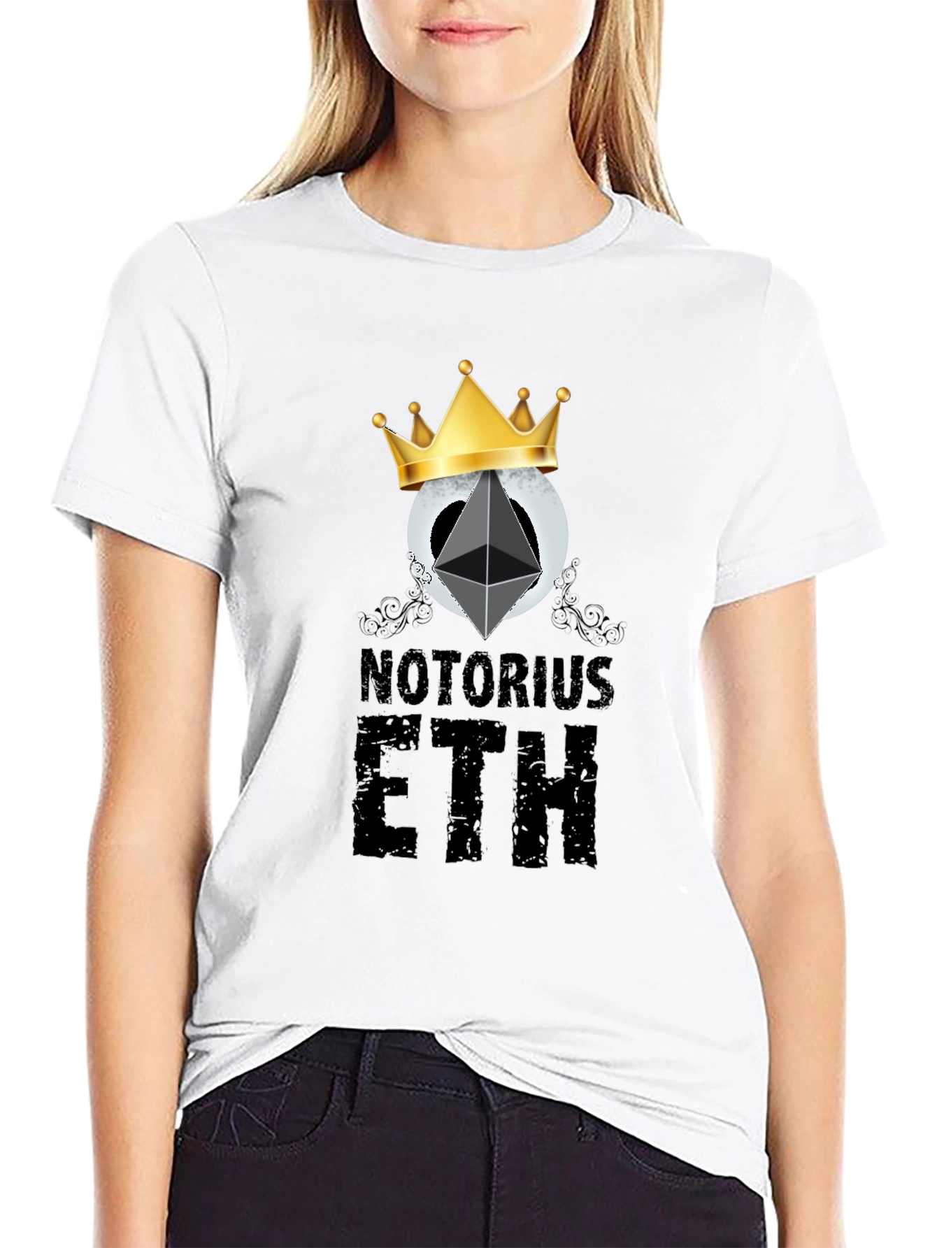 Notorious ETH Crown Graphic Tee