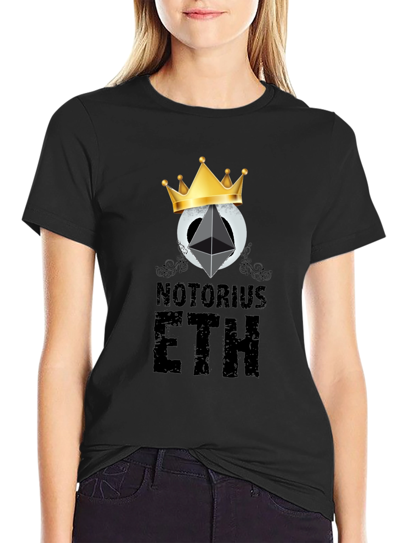 Notorious ETH Crown Graphic Tee