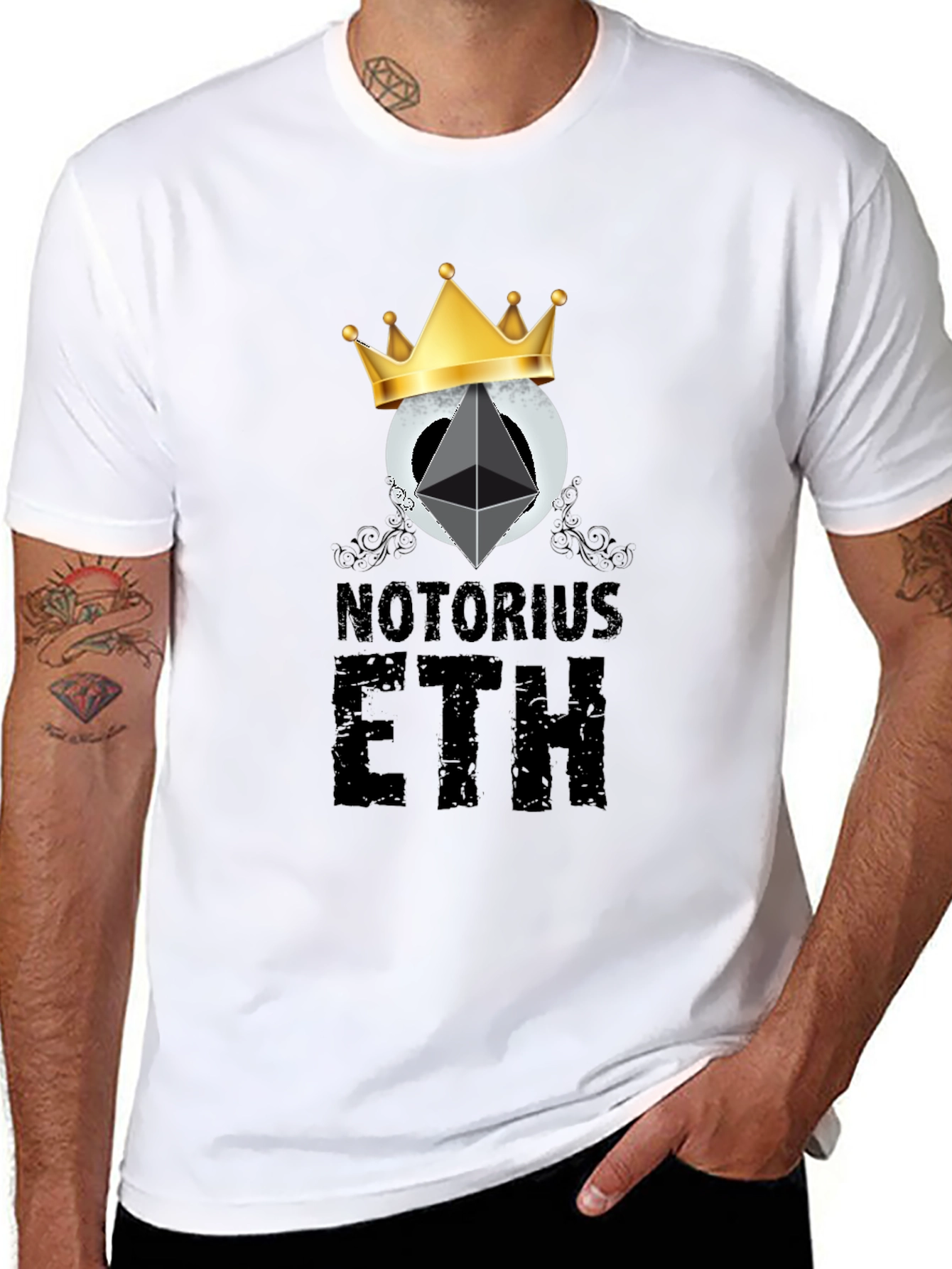 Notorious ETH Crown Graphic Tee