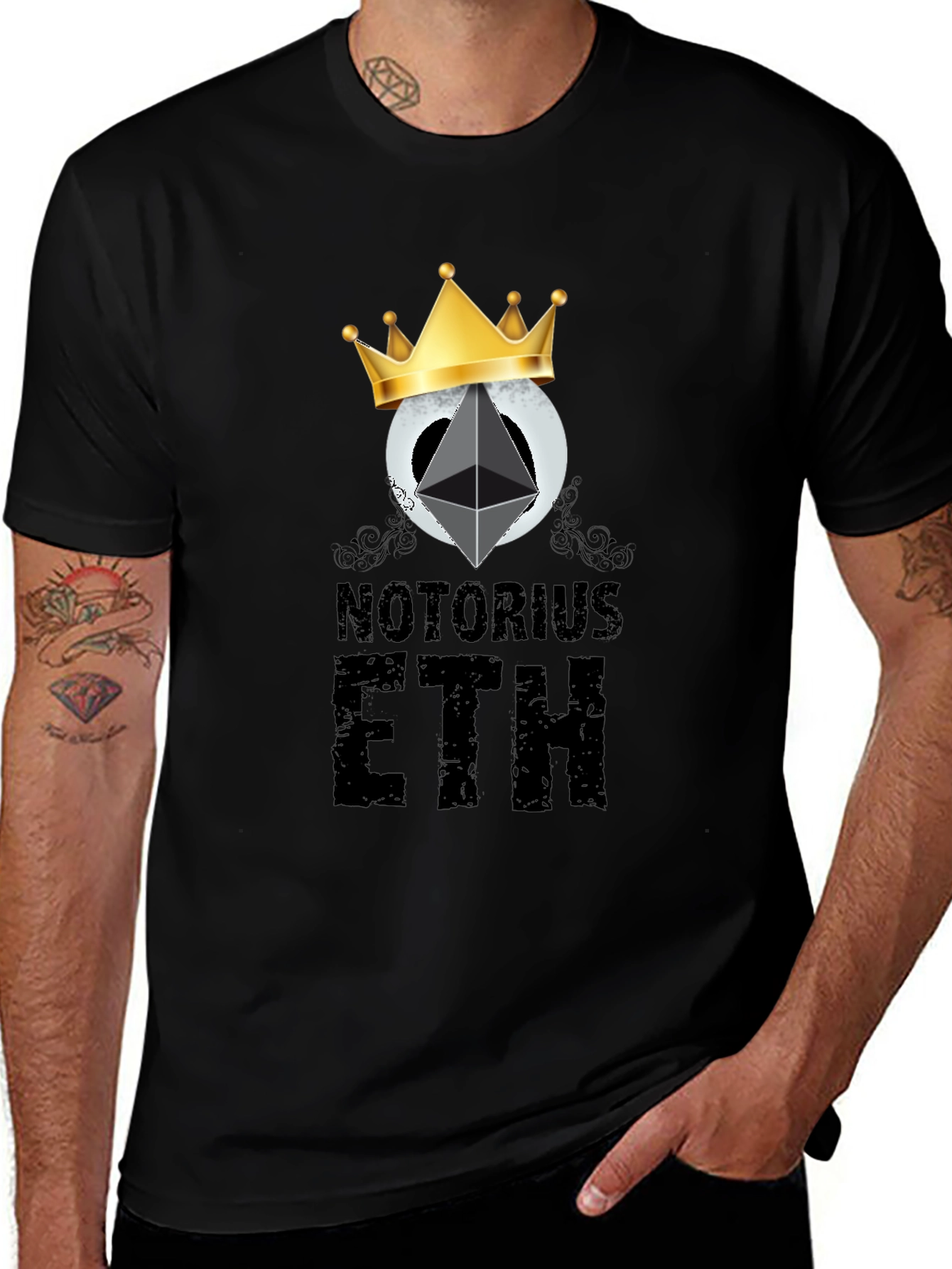 Notorious ETH Crown Graphic Tee