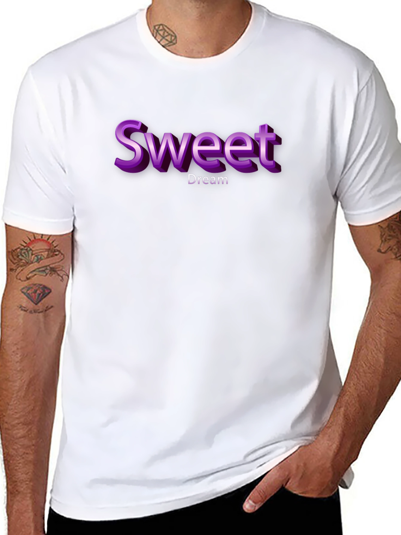 Sweet Dream Black T-Shirt | Casual Comfort