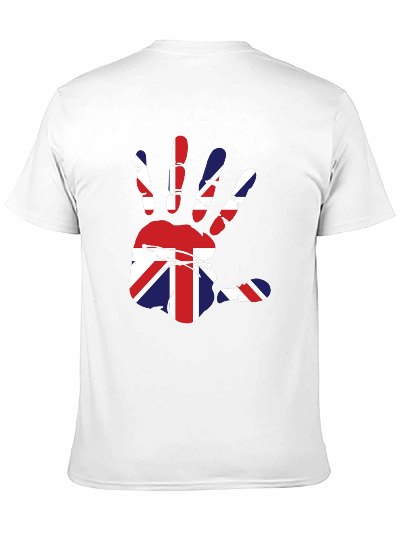 Union Jack Handprint T-Shirt - British Pride Tee