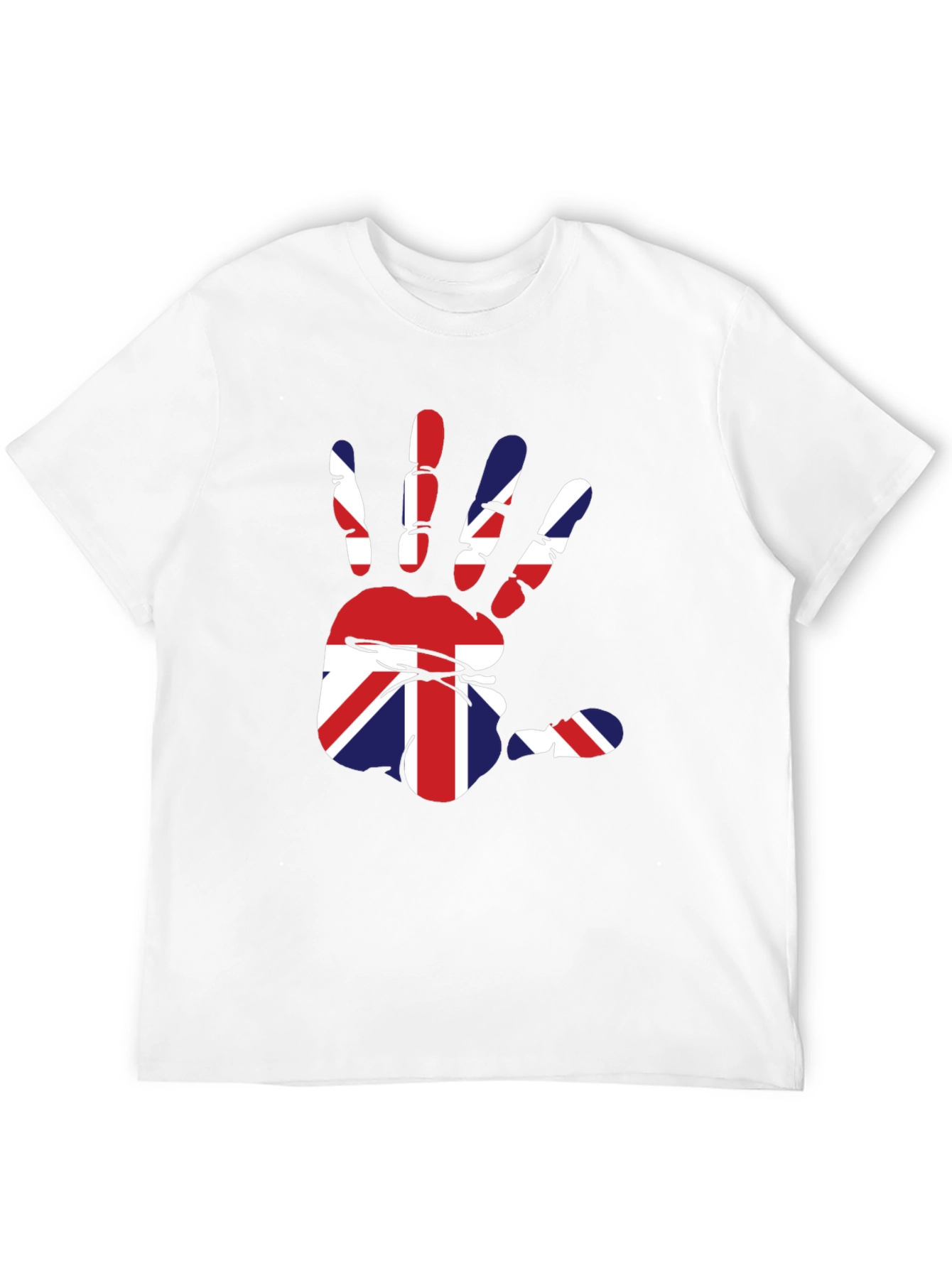 Union Jack Handprint T-Shirt - British Pride Tee