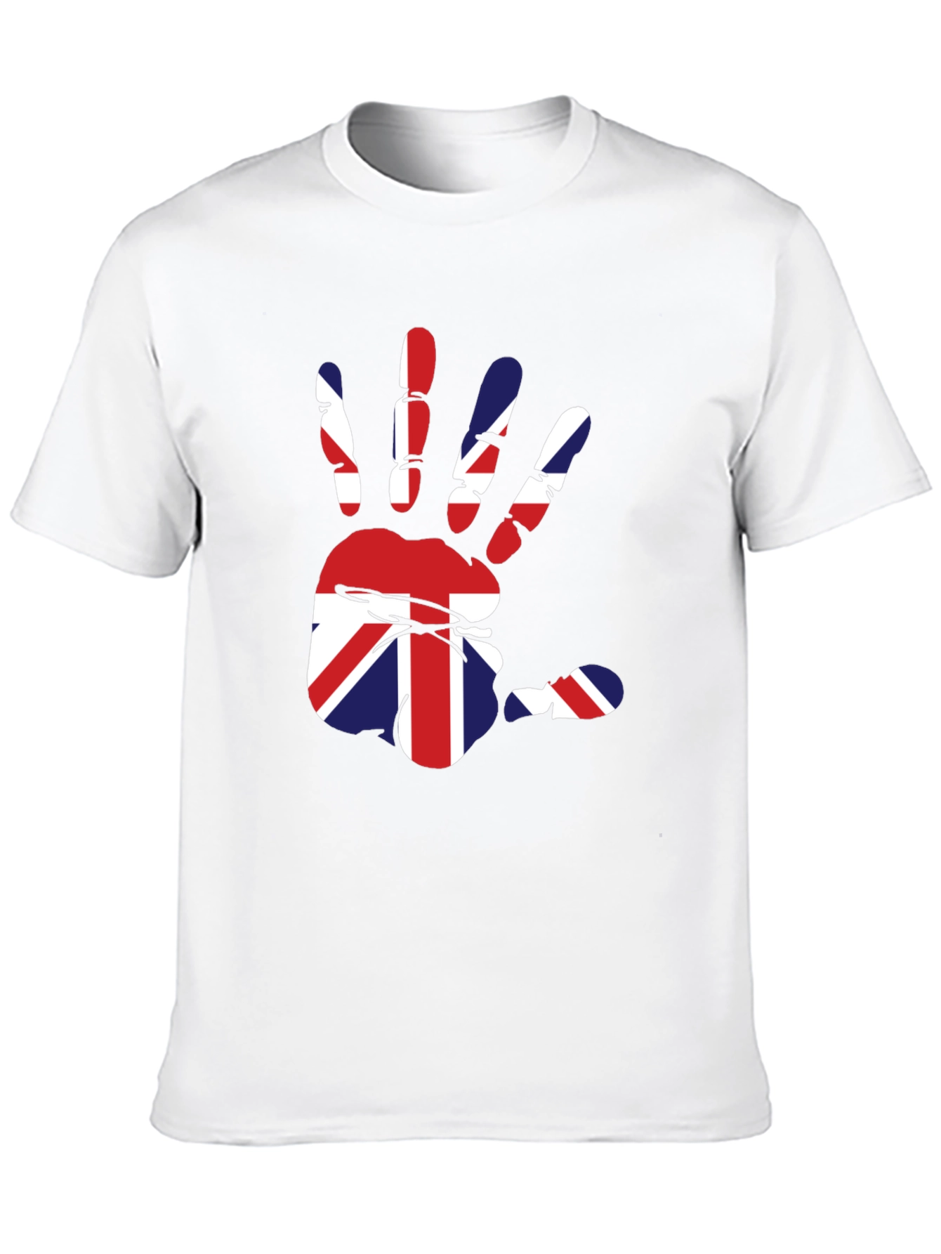 Union Jack Handprint T-Shirt - British Pride Tee