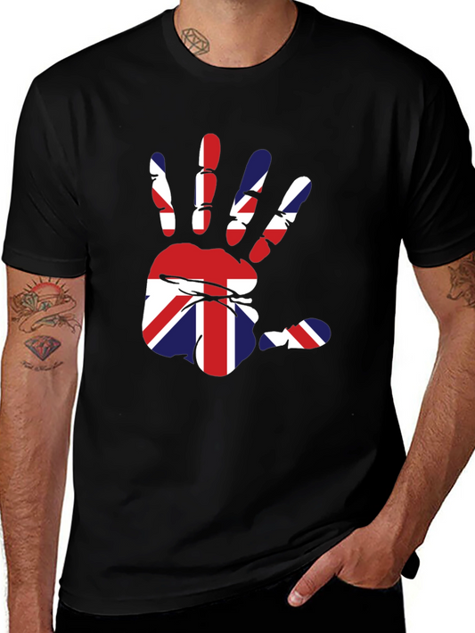 Union Jack Handprint T-Shirt - British Pride Tee