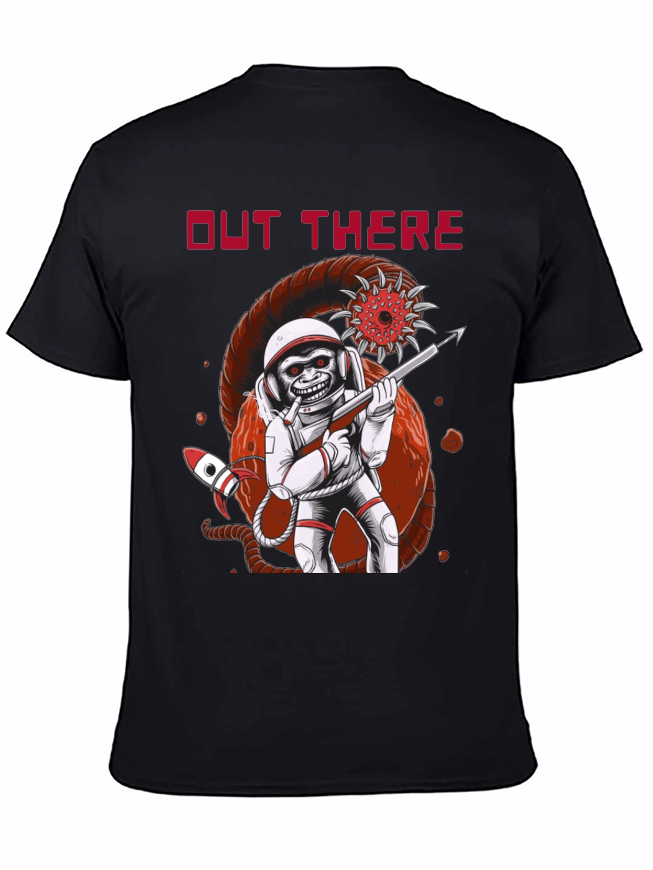 Out There T-Shirt: Space Monkey Astronaut
