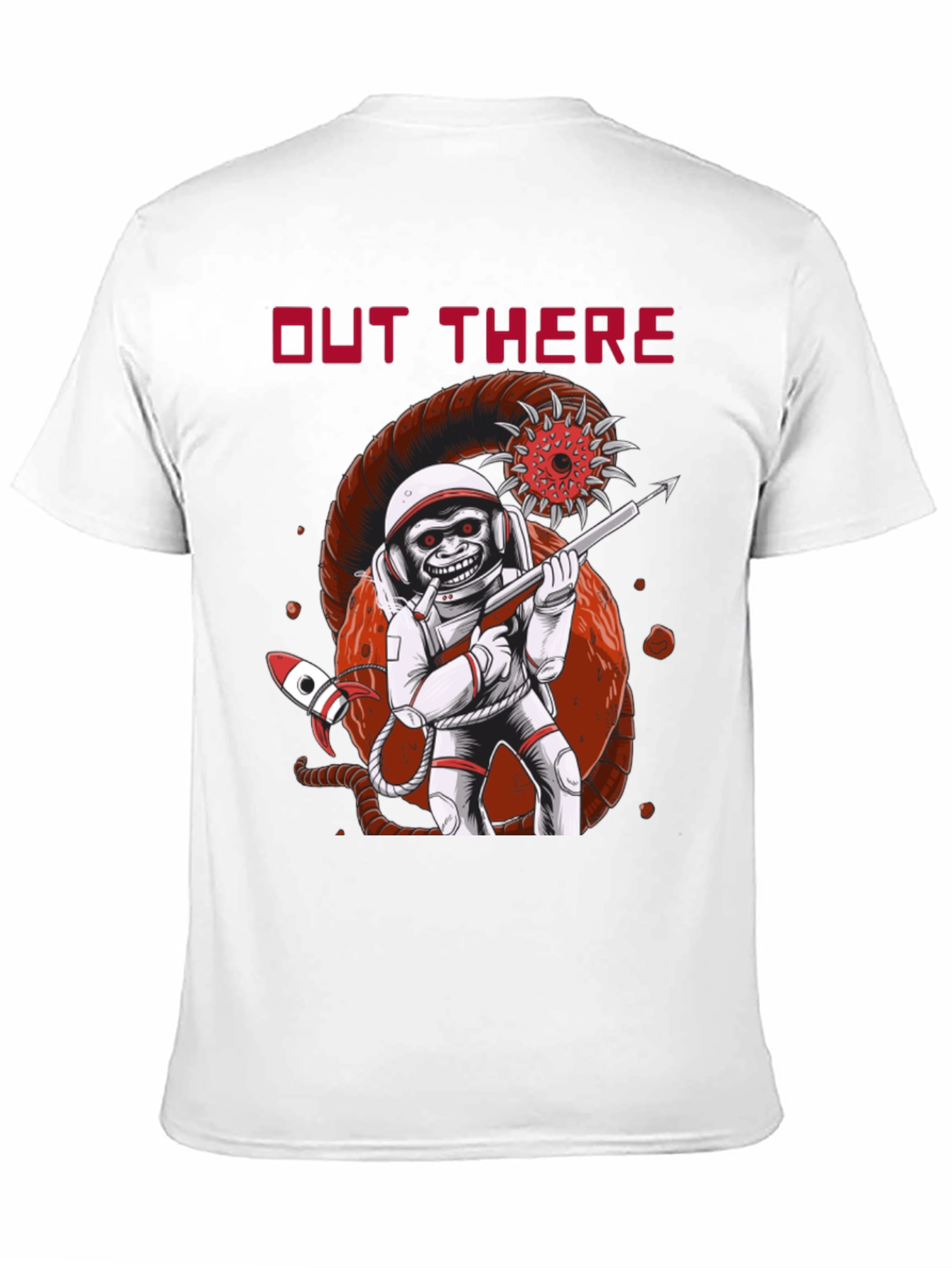 Out There T-Shirt: Space Monkey Astronaut