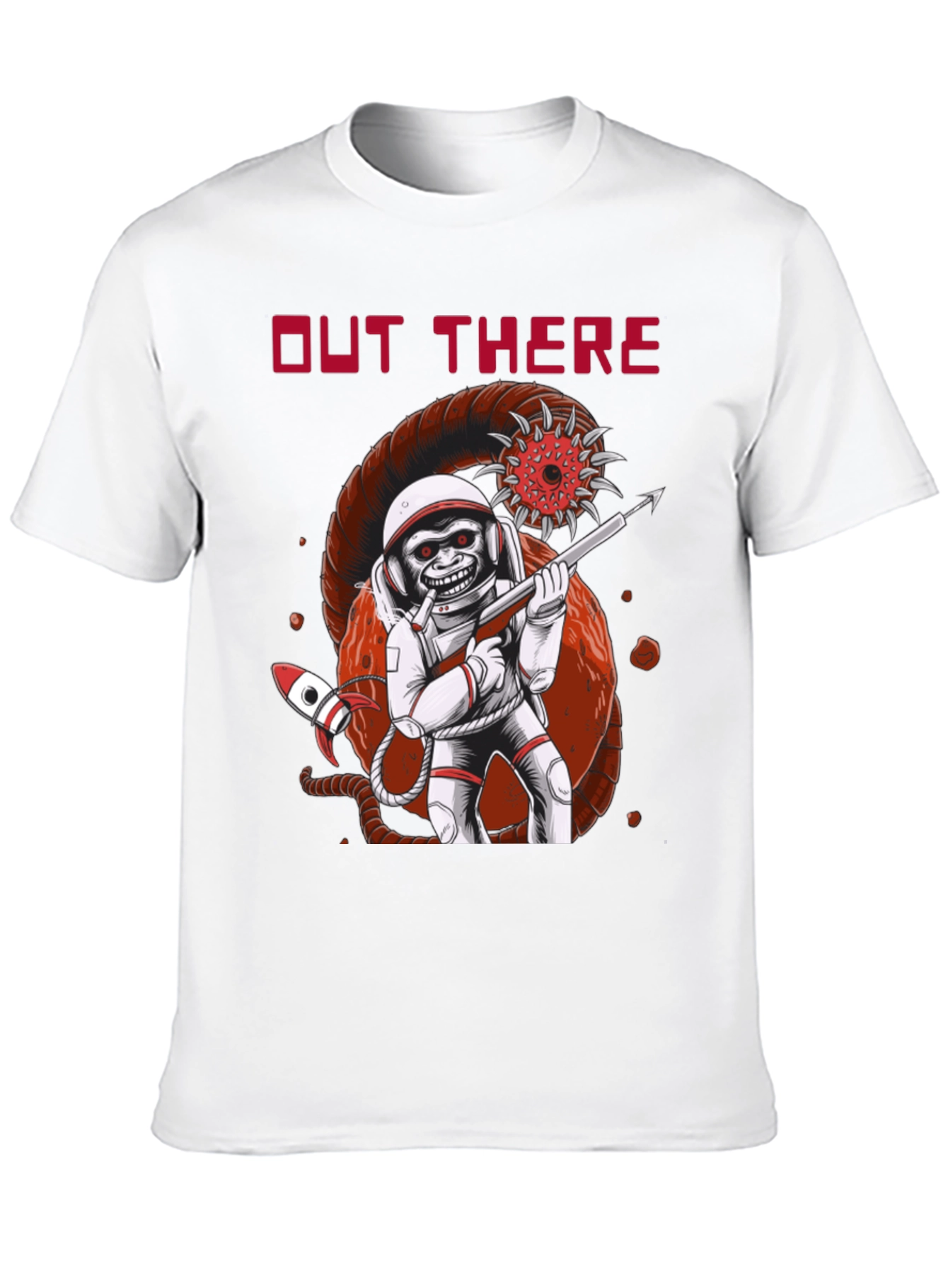 Out There T-Shirt: Space Monkey Astronaut