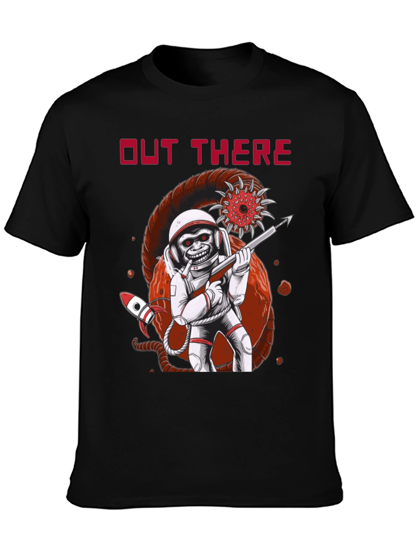 Out There T-Shirt: Space Monkey Astronaut