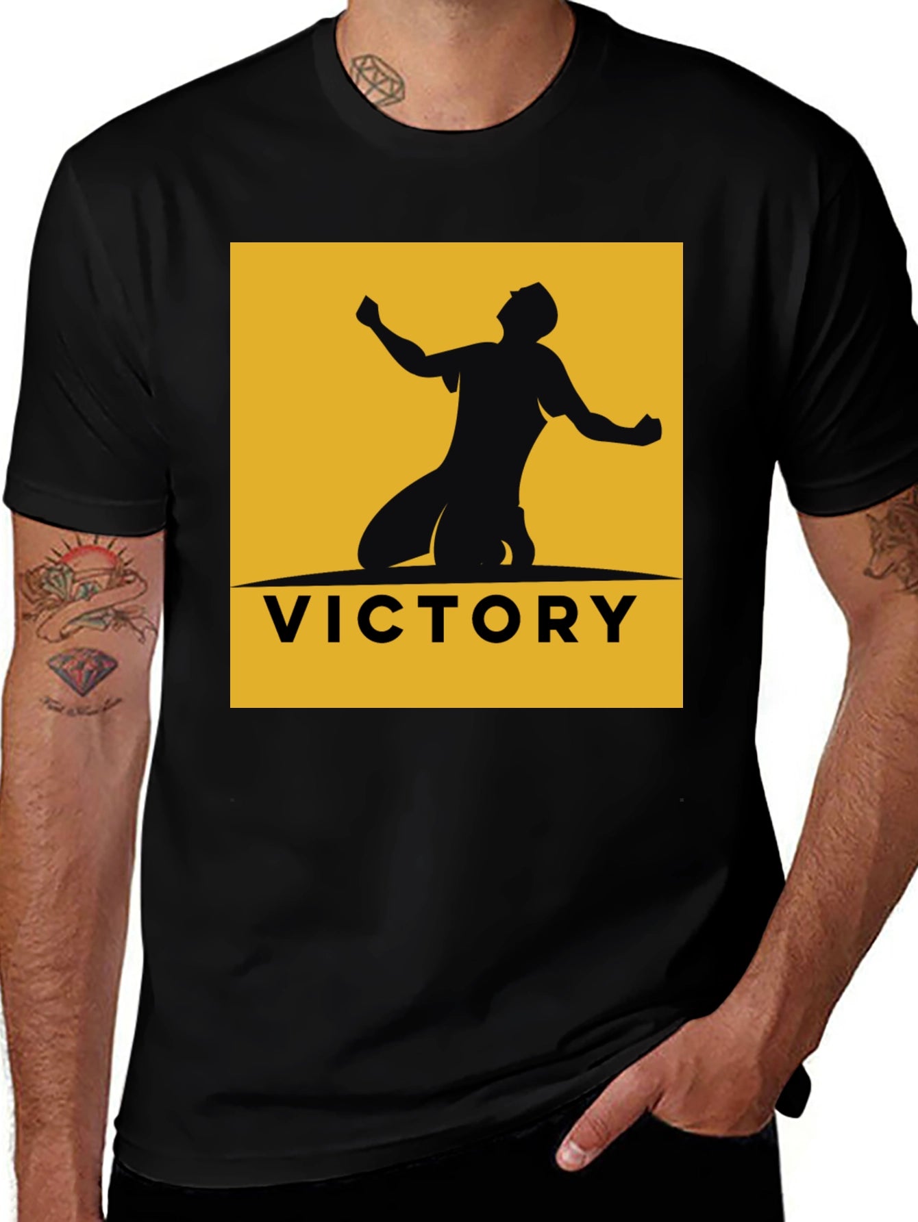 Victory Graphic Black T-Shirt