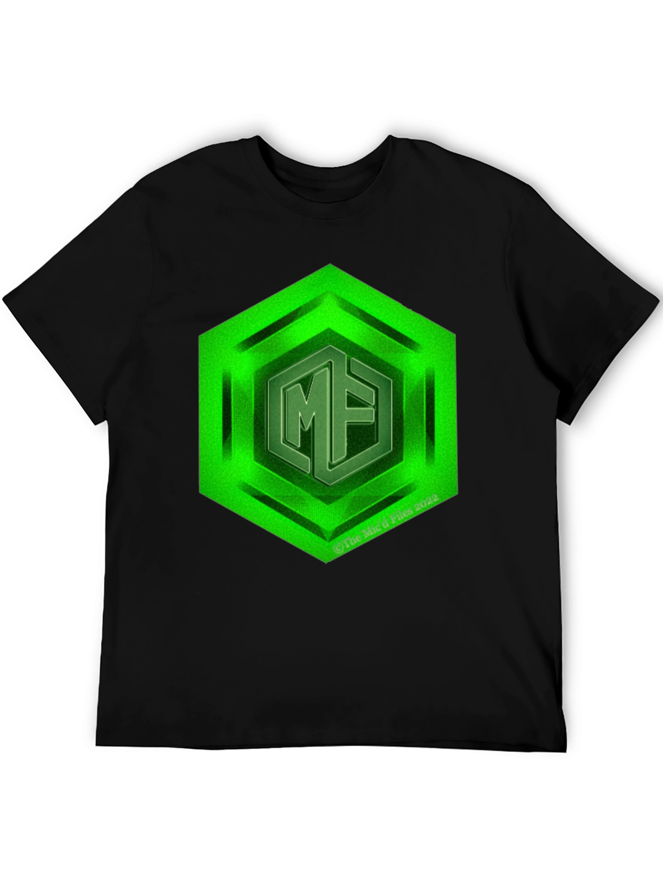 Hexagon MF Logo Black T-Shirt