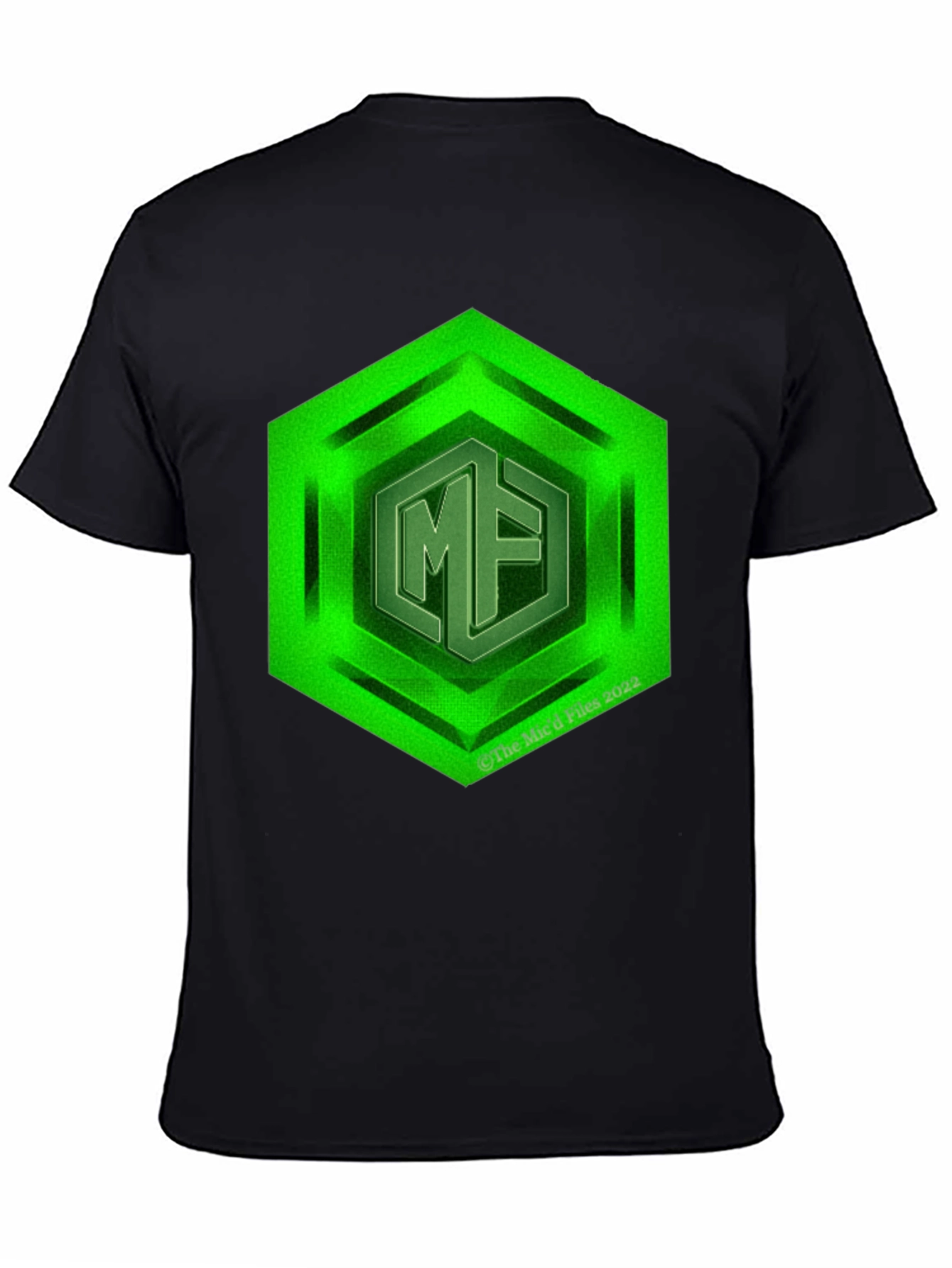 Hexagon MF Logo Black T-Shirt