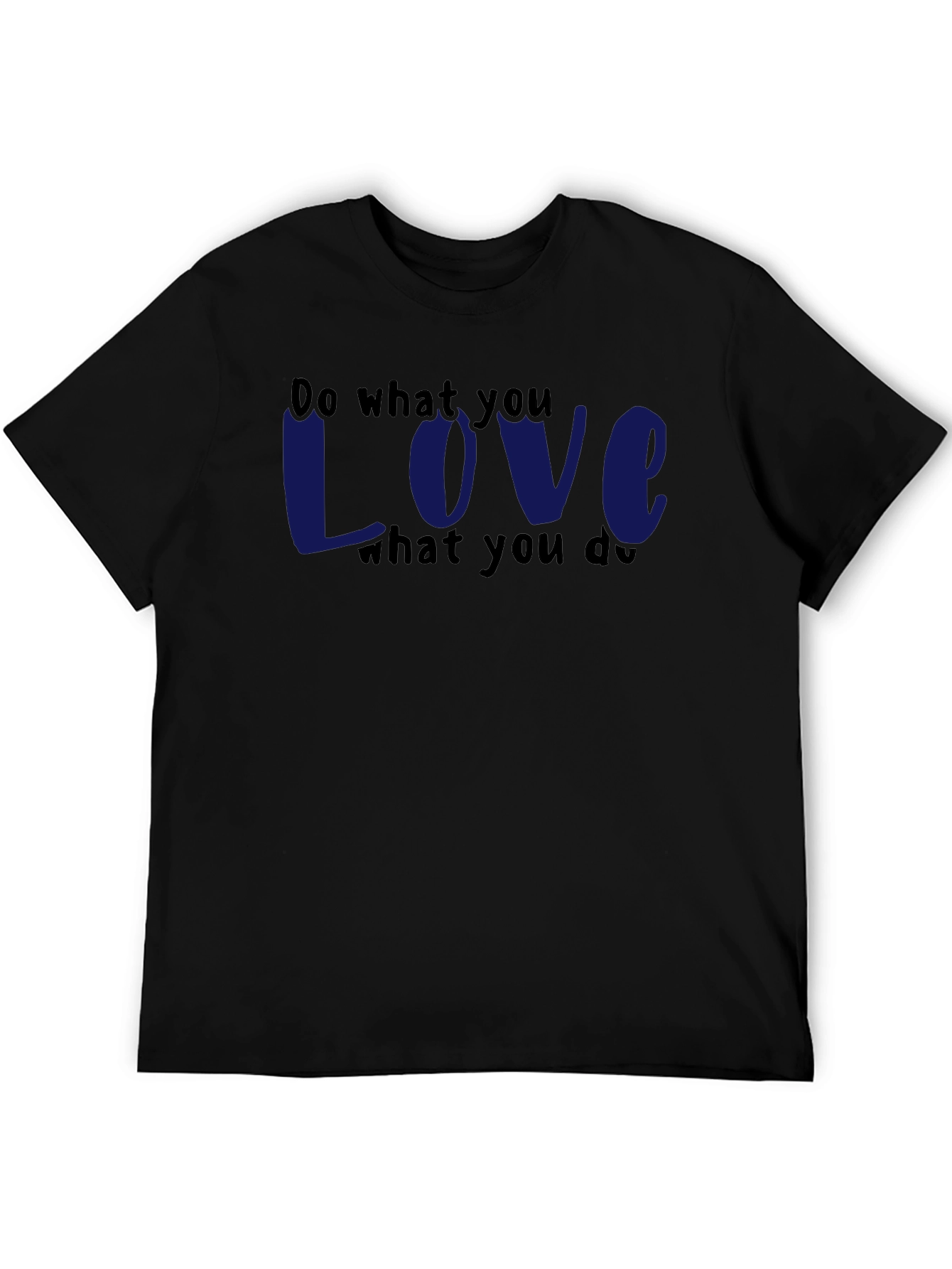 Do What You Love Graphic Tee - Black