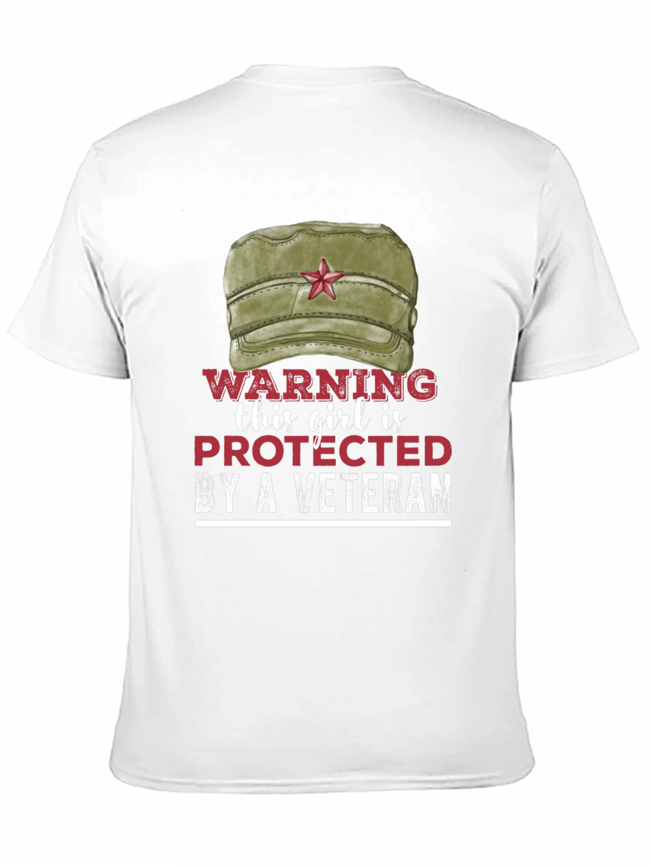 Protected By A Veteran Novelty T-Shirt