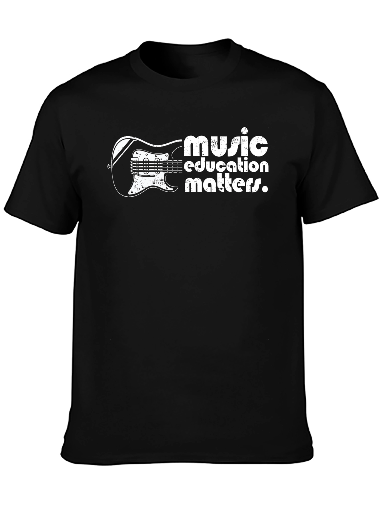 Music Education Matters Guitar T-Shirt