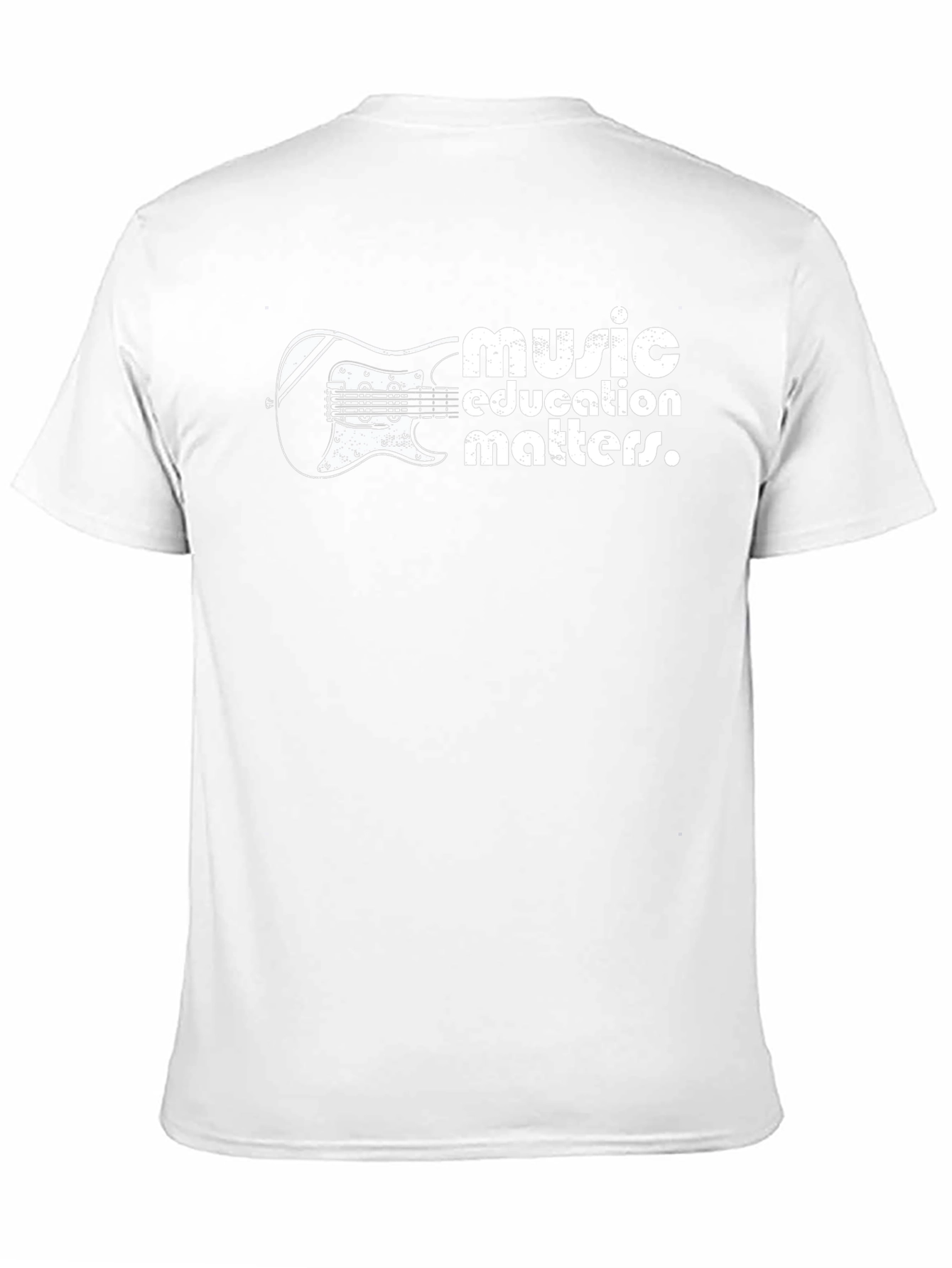 Music Education Matters Guitar T-Shirt