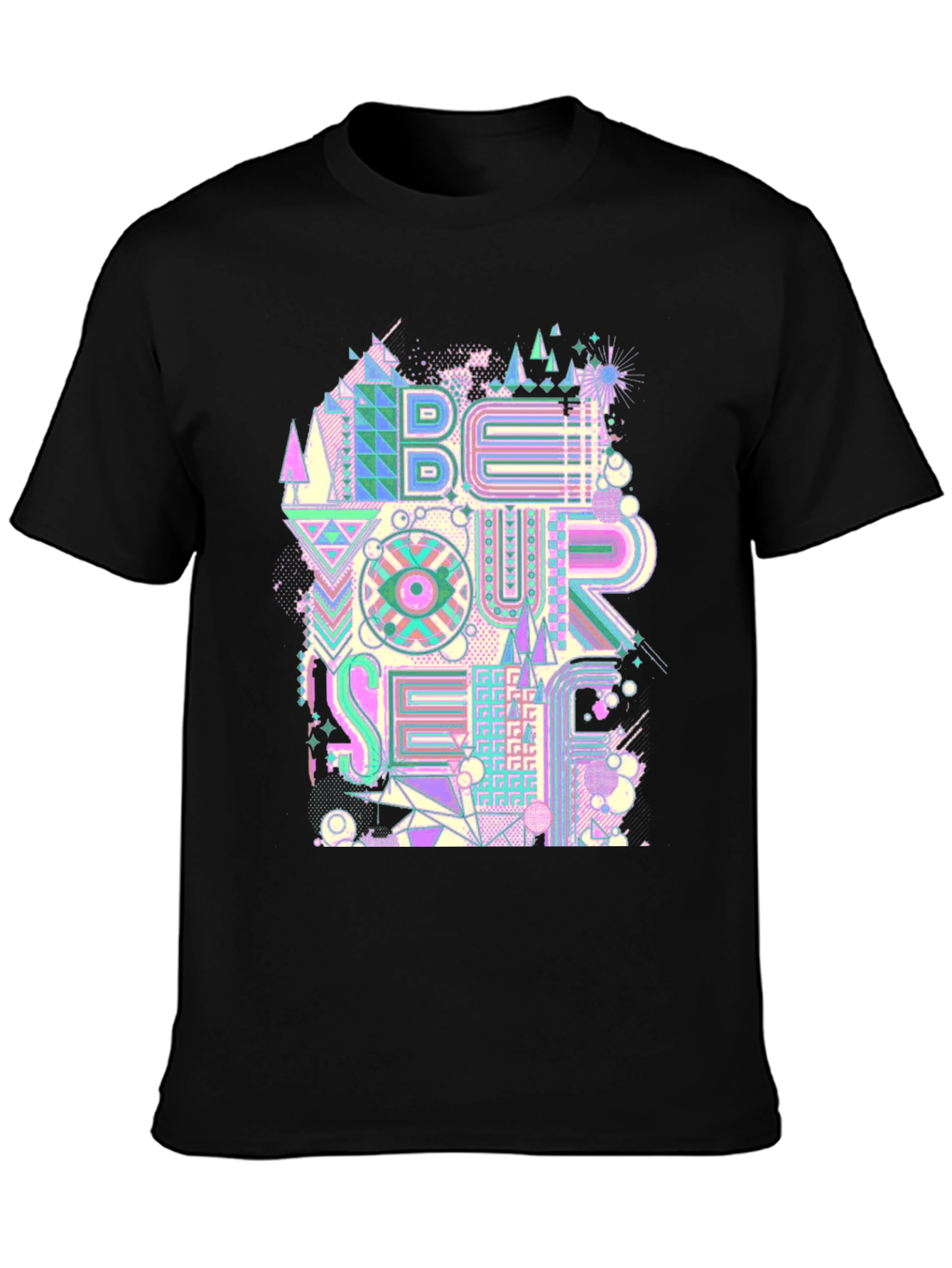 Be Your Self Graphic Tee - Trendy Unisex T-Shirt