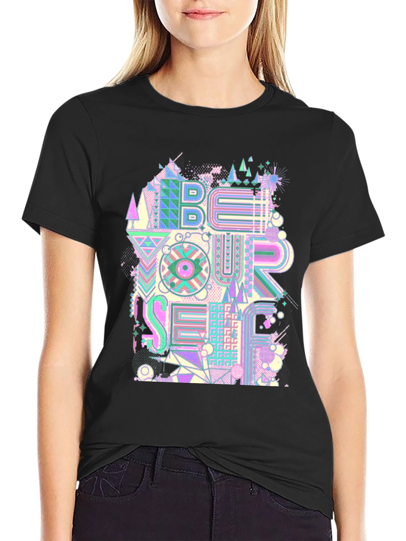 Be Your Self Graphic Tee - Trendy Unisex T-Shirt
