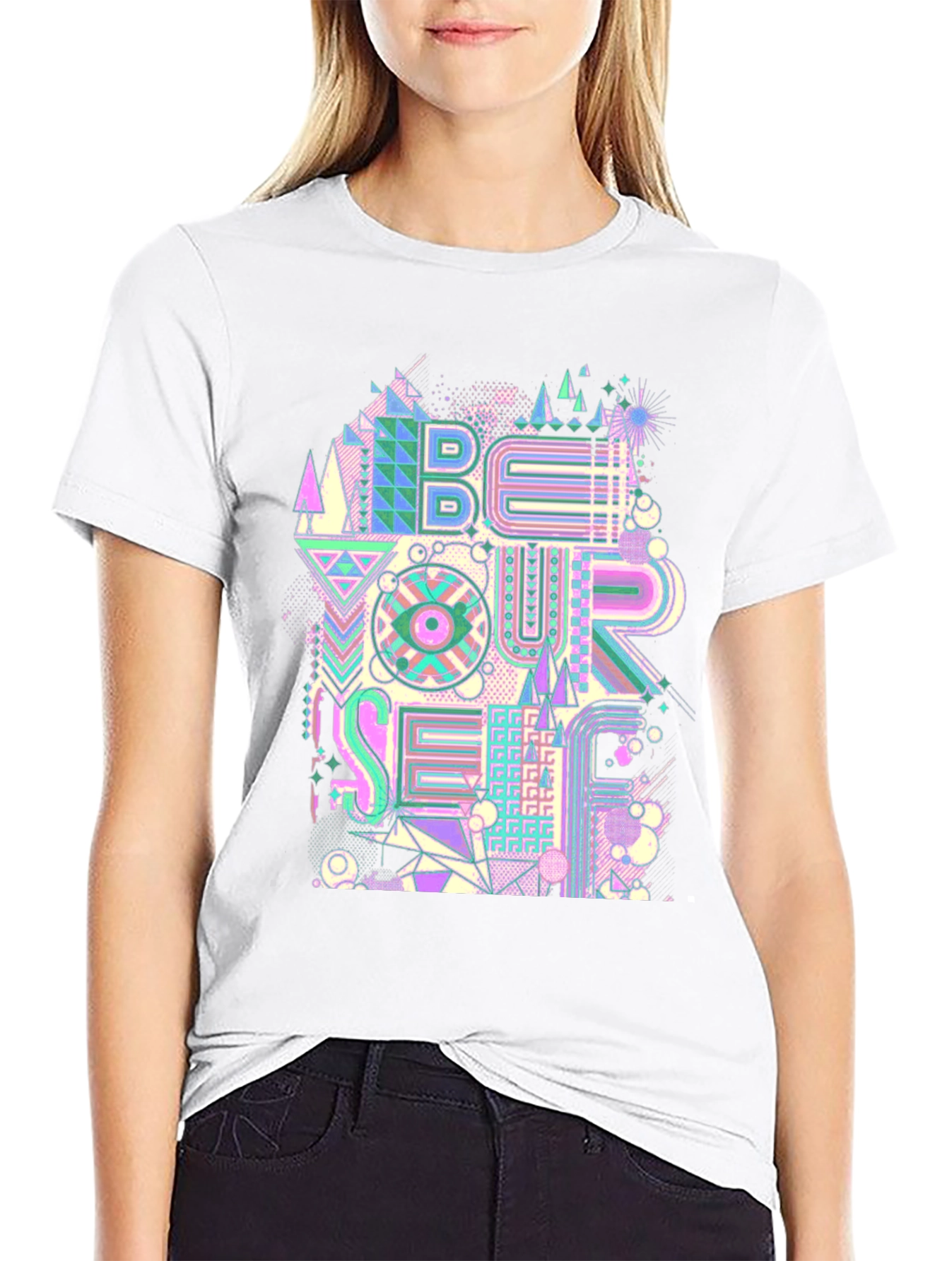 Be Your Self Graphic Tee - Trendy Unisex T-Shirt