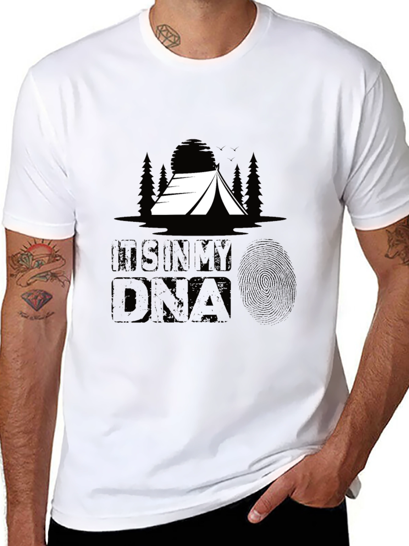 Camping DNA Graphic T-Shirt