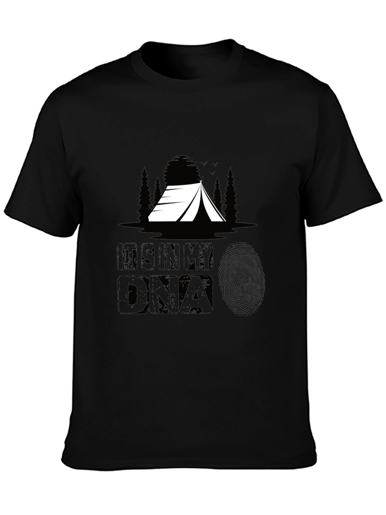 Camping DNA Graphic T-Shirt
