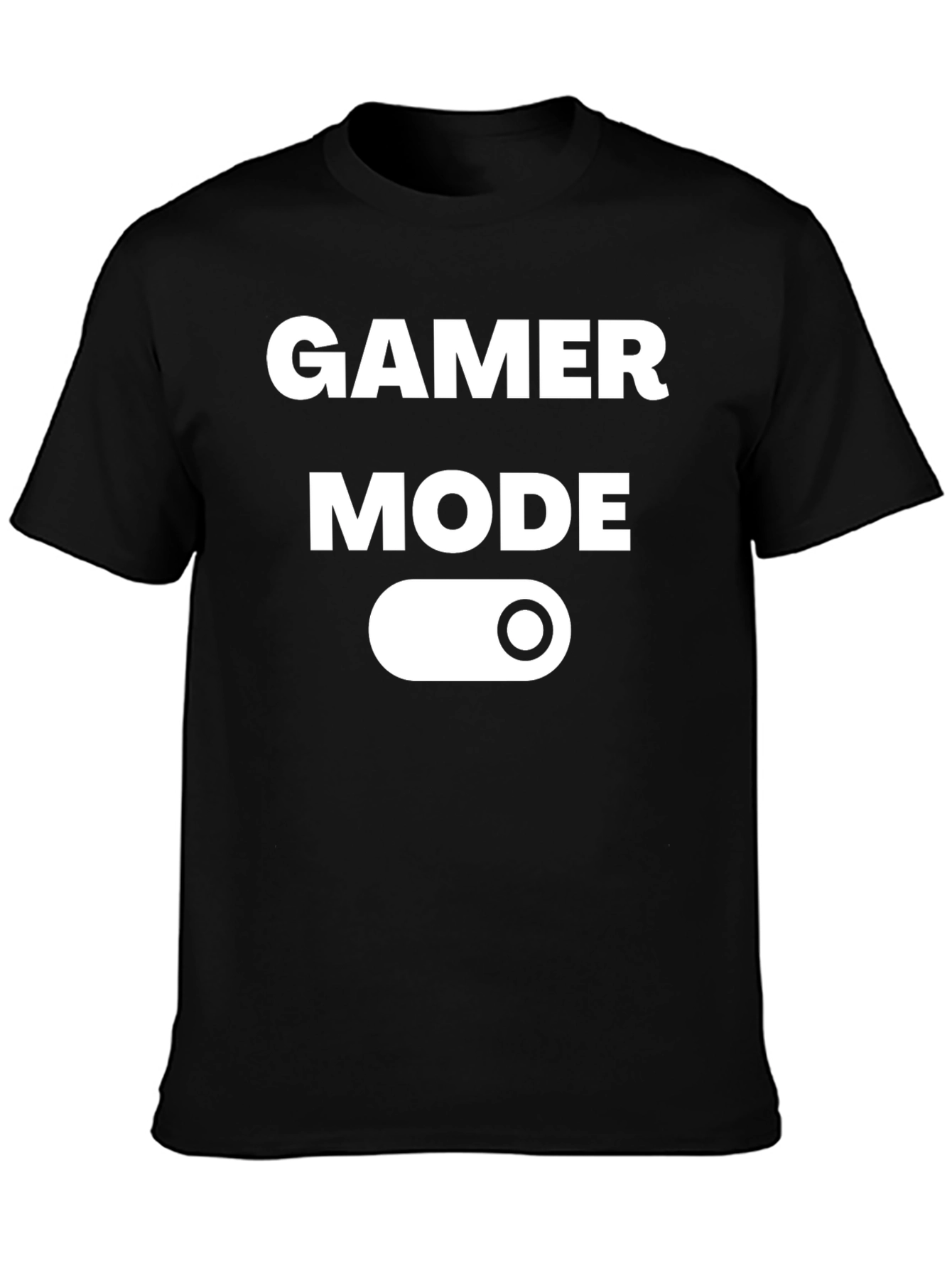Gamer Mode On T-Shirt - Black Gaming Tee