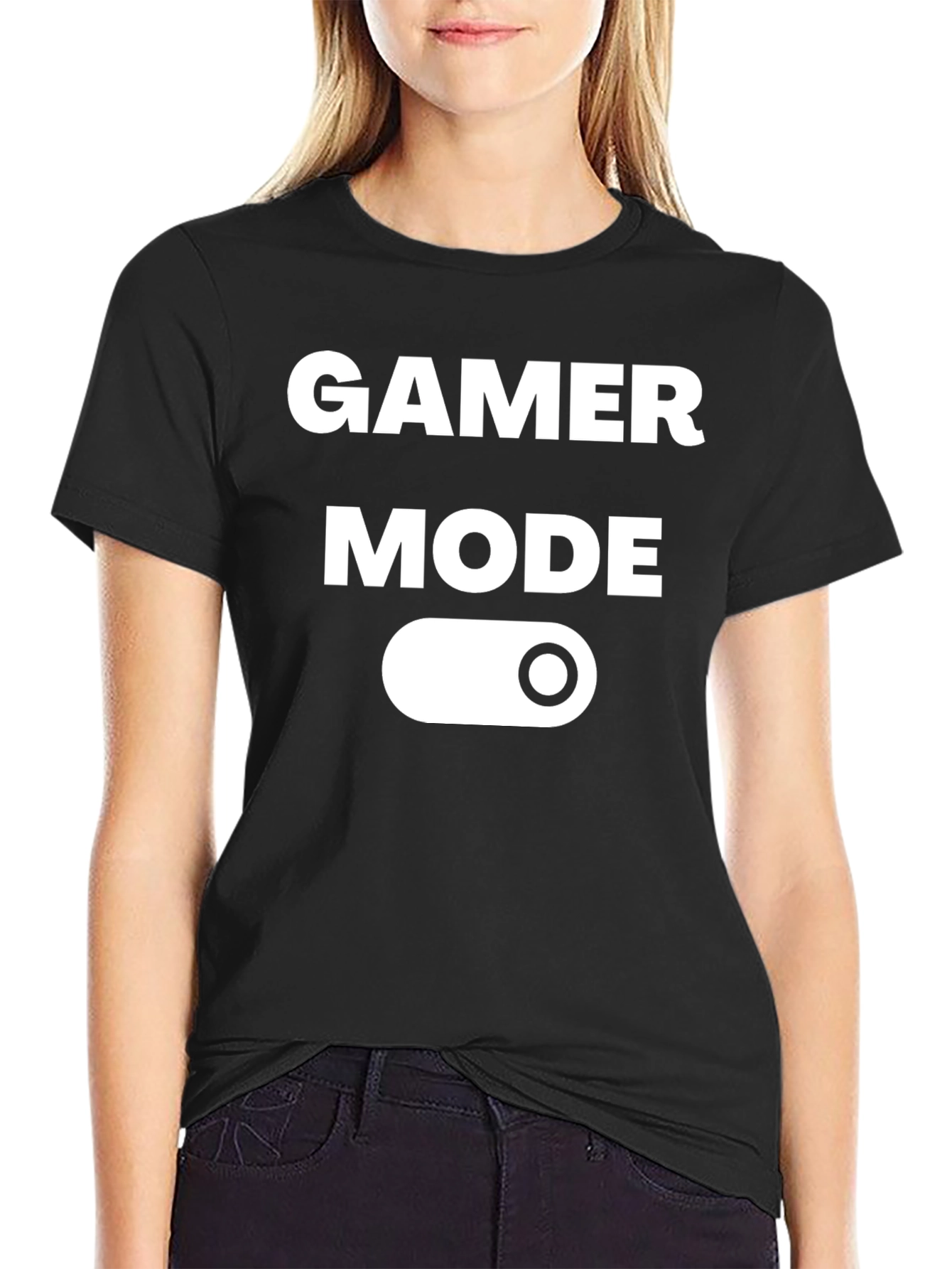 Gamer Mode On T-Shirt - Black Gaming Tee