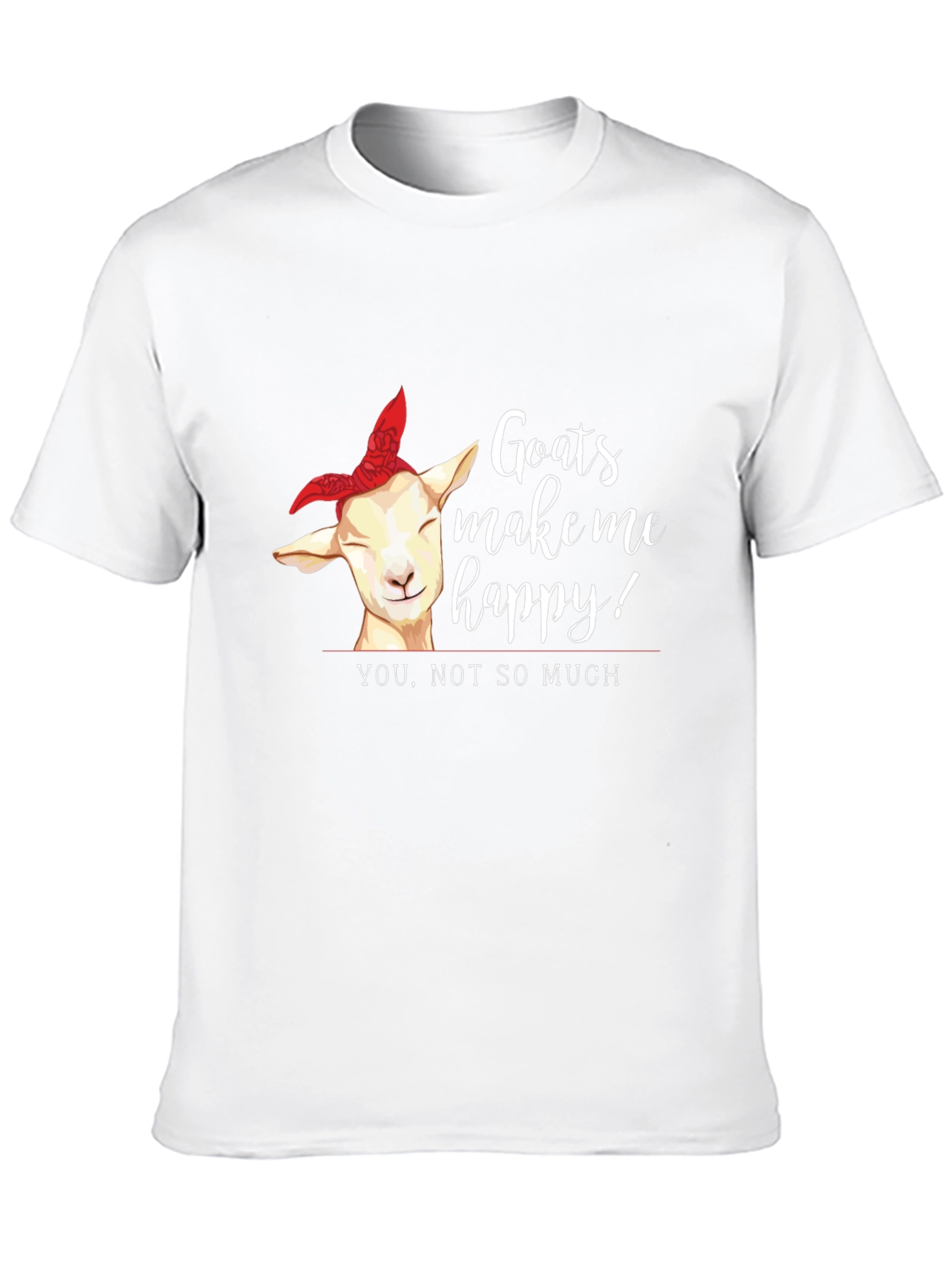 Goats Make Me Happy T-Shirt