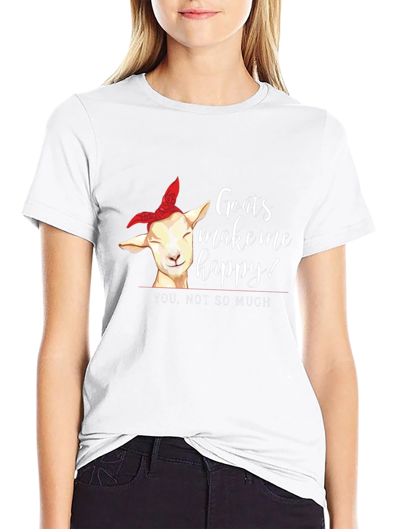 Goats Make Me Happy T-Shirt