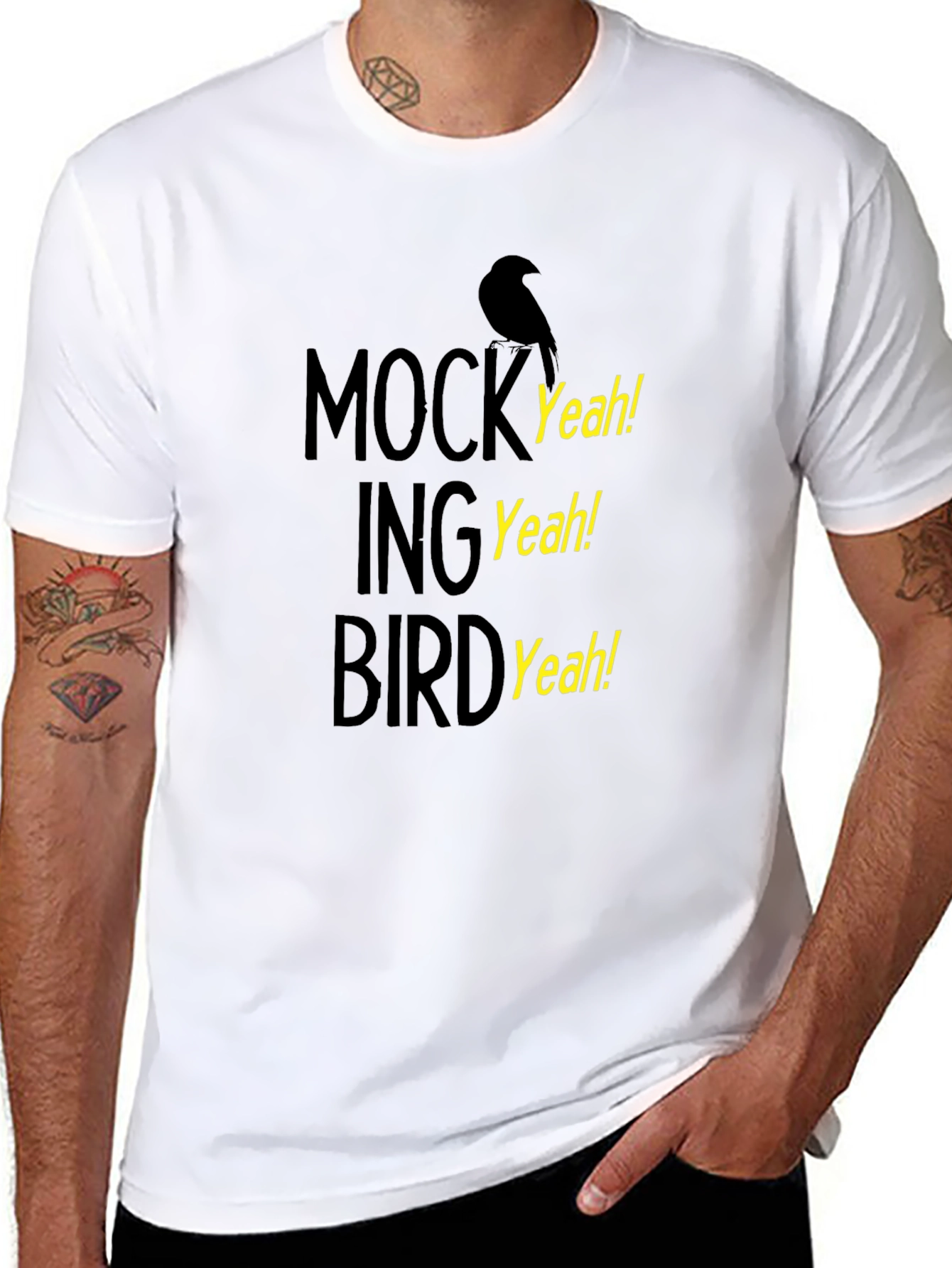 Mockingbird Yeah! Graphic T-Shirt