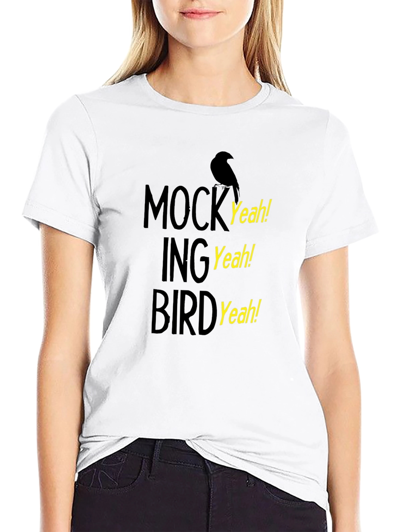 Mockingbird Yeah! Graphic T-Shirt