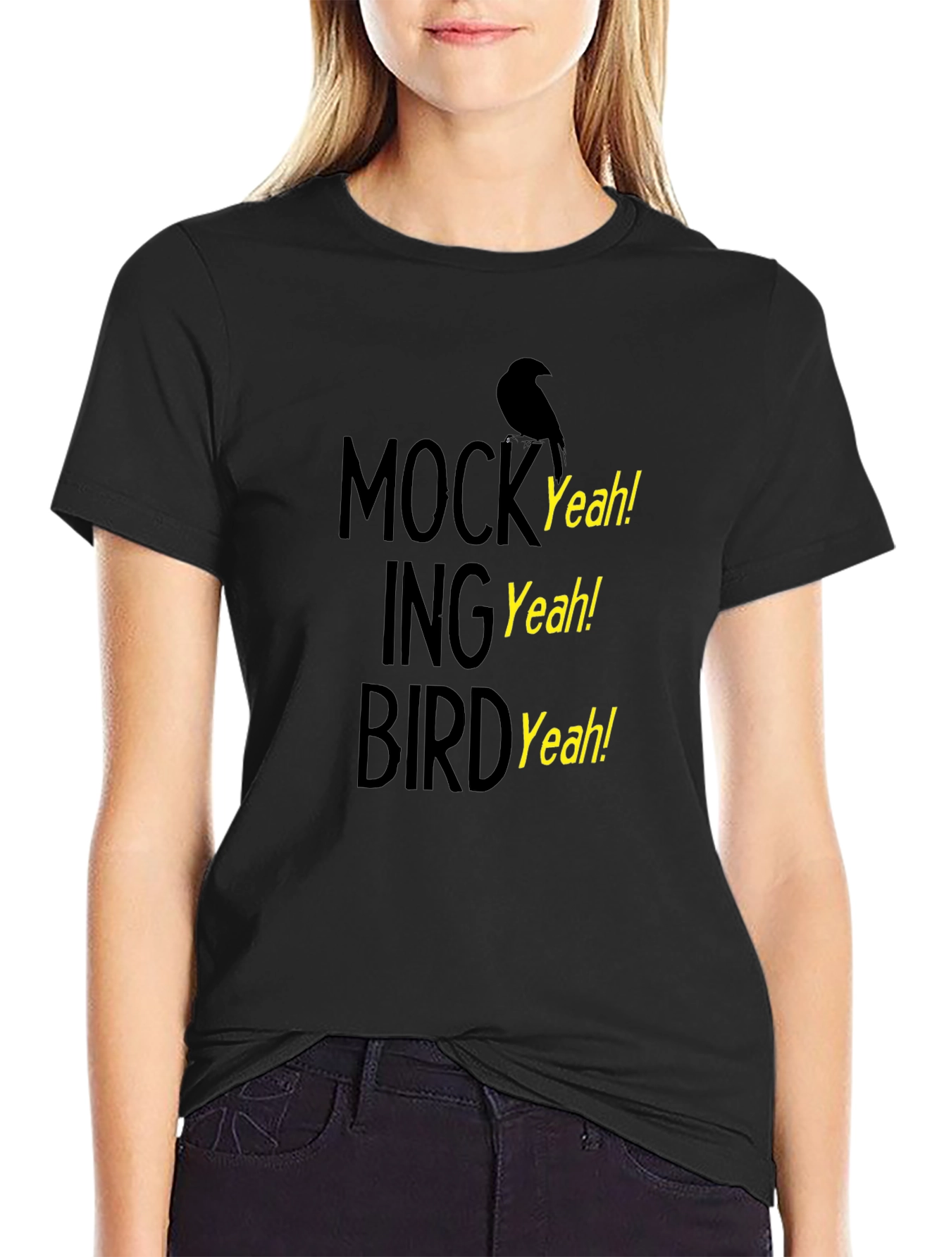 Mockingbird Yeah! Graphic T-Shirt