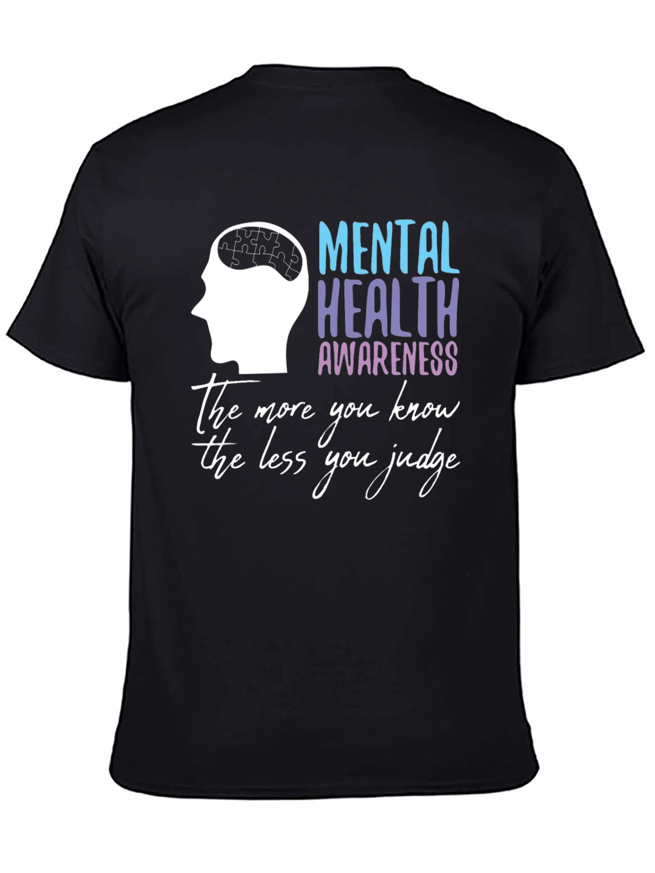 Mental Health Awareness Graphic T-Shirt