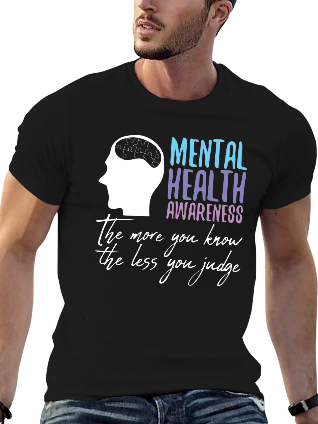 Mental Health Awareness Graphic T-Shirt