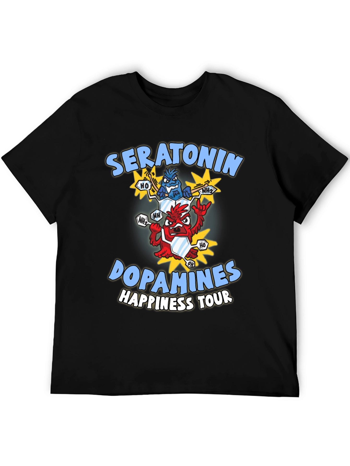 Seratonin Dopamine Happiness Tour T-Shirt