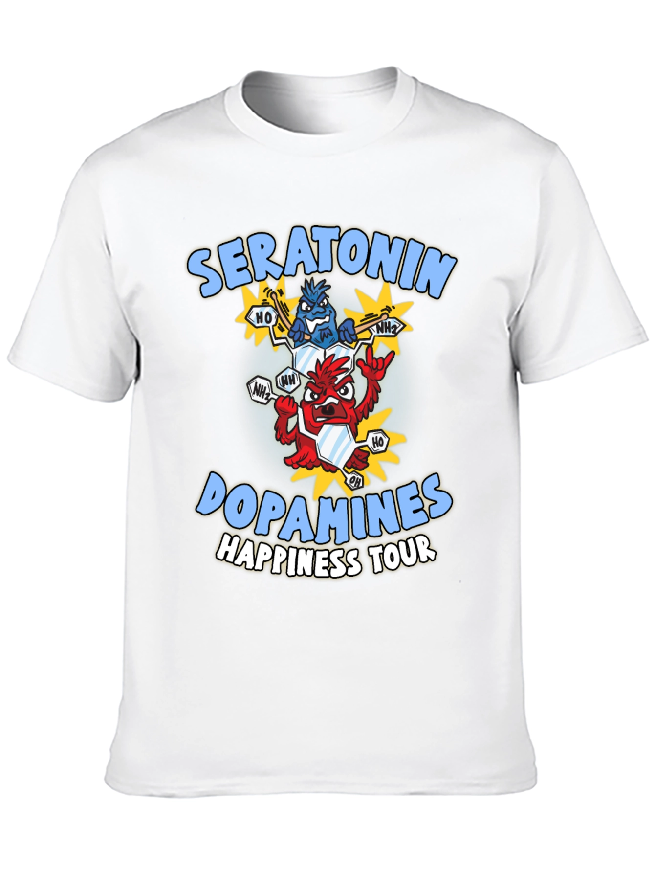 Seratonin Dopamine Happiness Tour T-Shirt