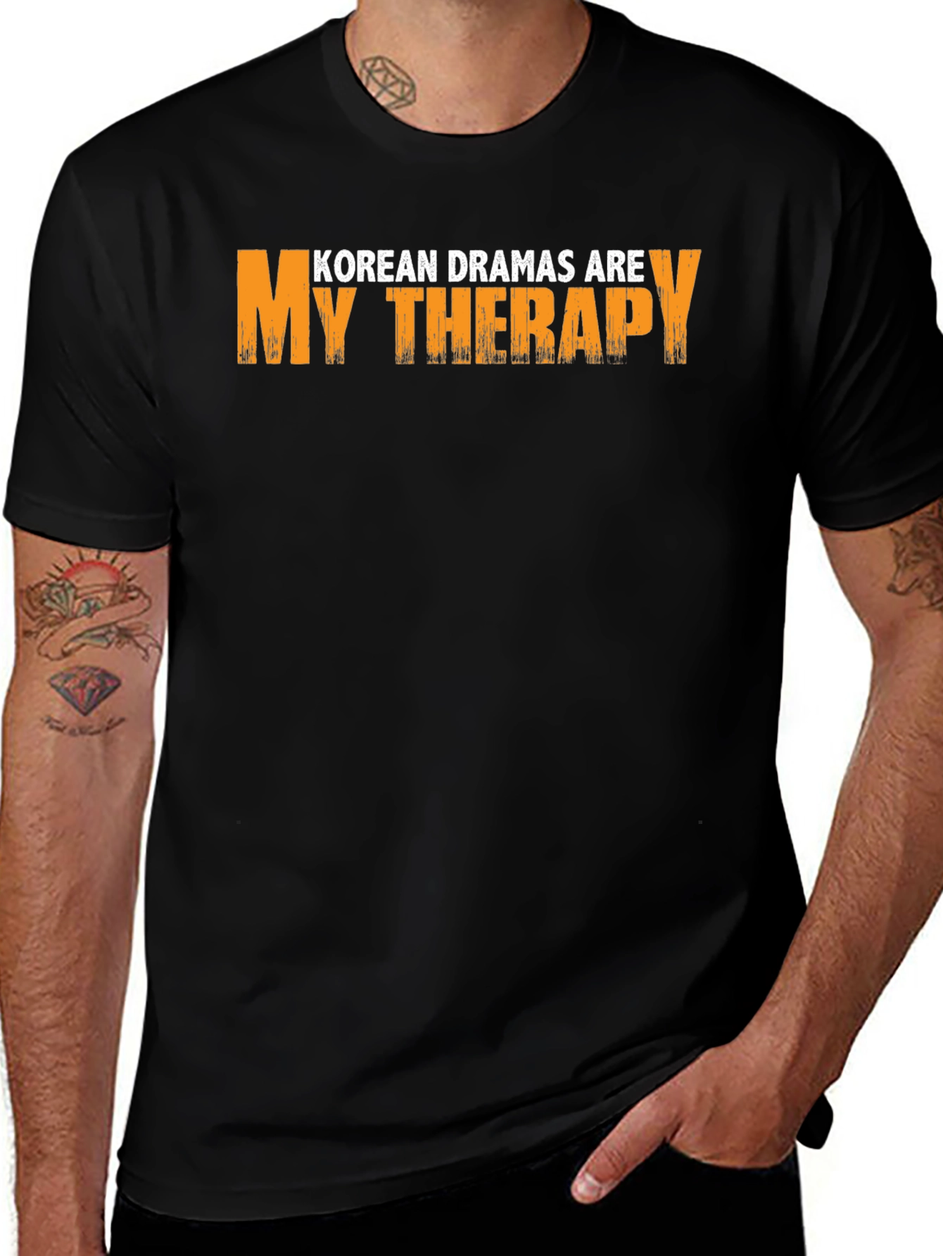 Korean Dramas Are My Therapy Graphic T-Shirt