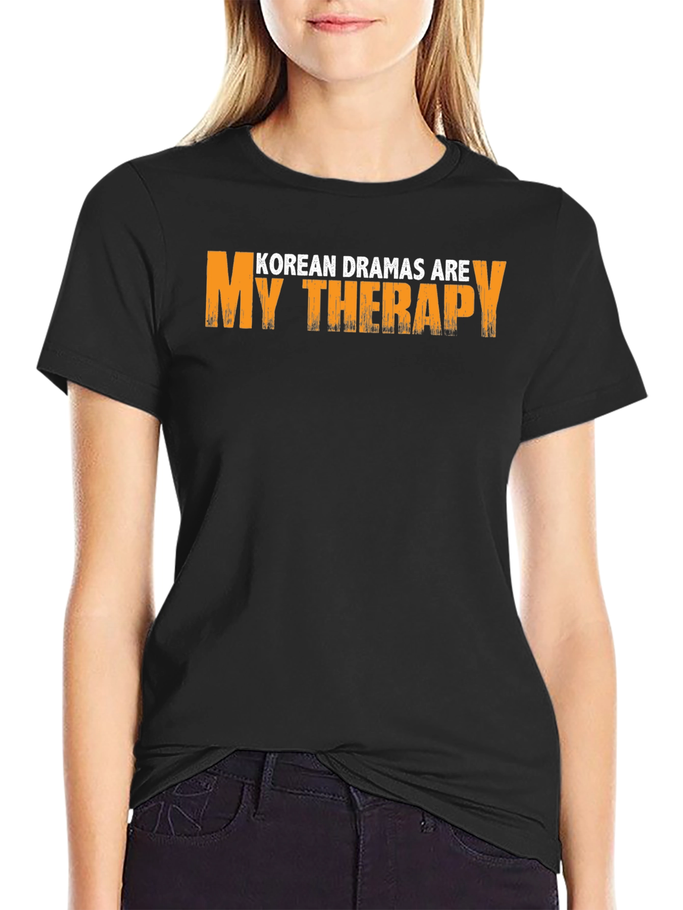 Korean Dramas Are My Therapy Graphic T-Shirt