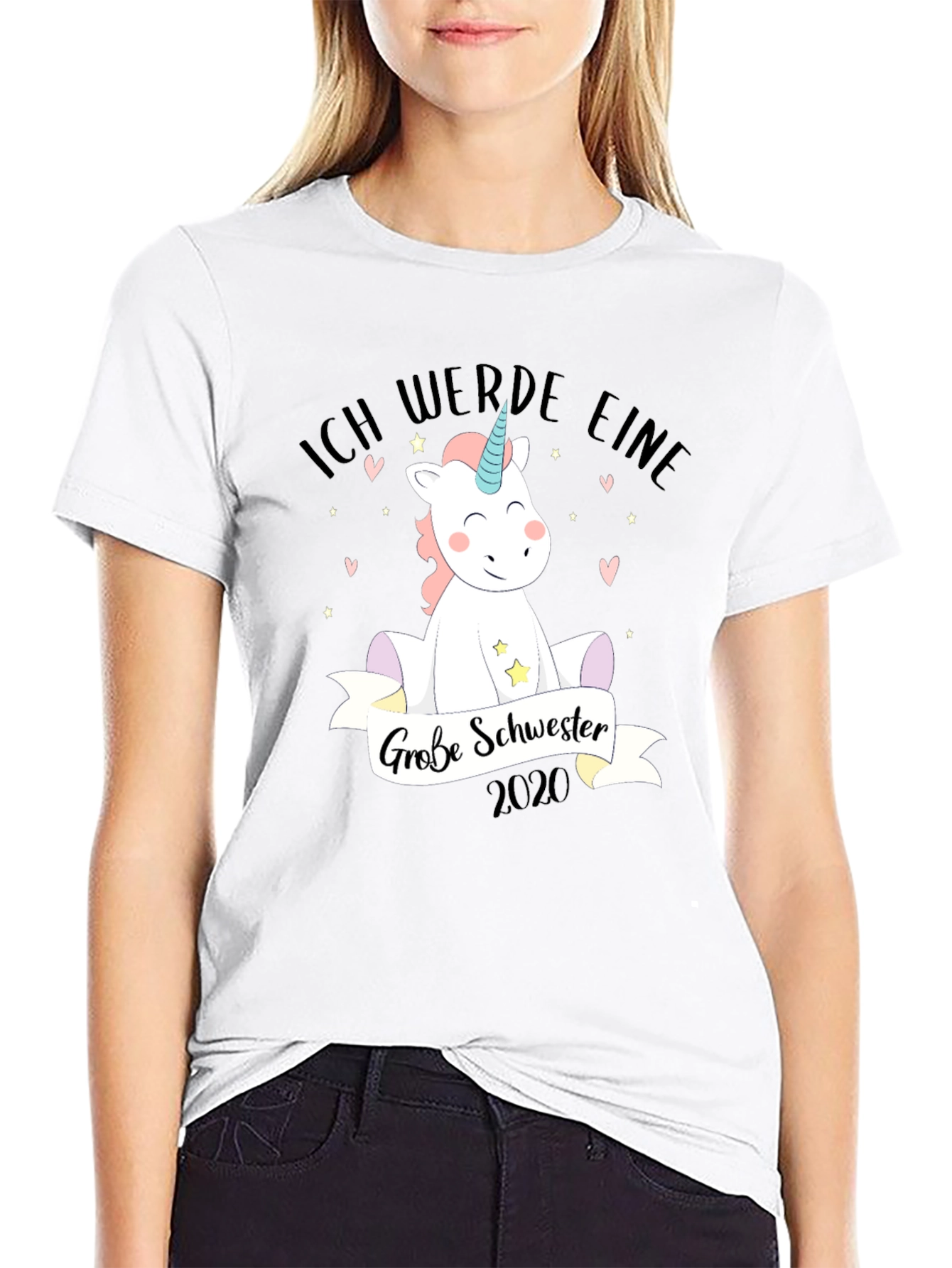 Unicorn Big Sister 2020 T-Shirt