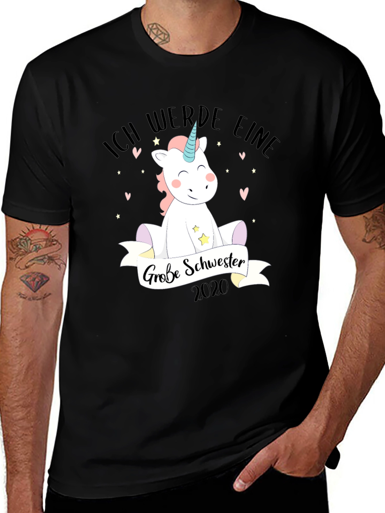 Unicorn Big Sister 2020 T-Shirt
