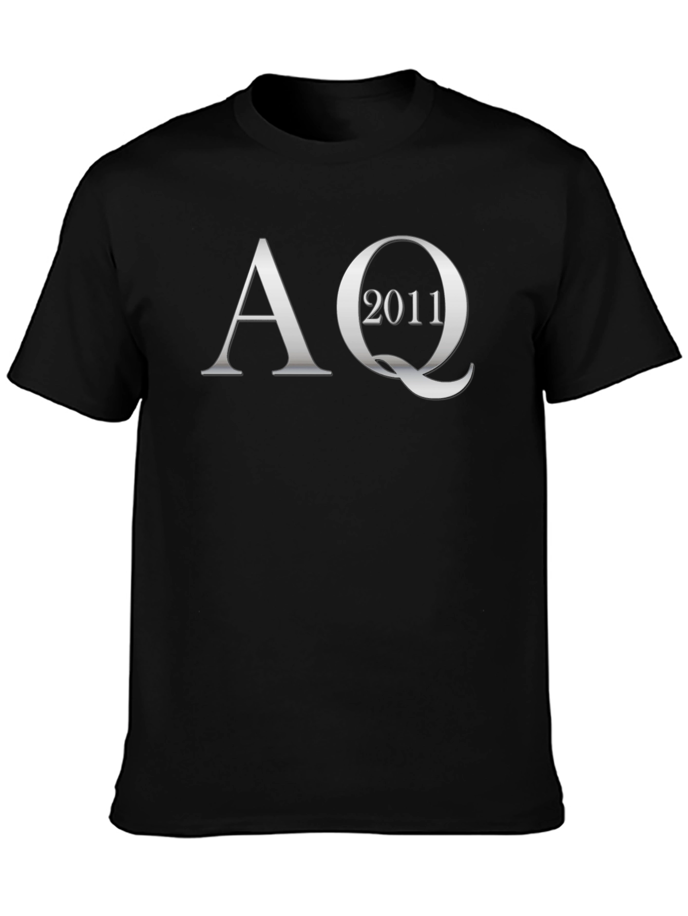 AQ 2011 Black Cotton T-Shirt