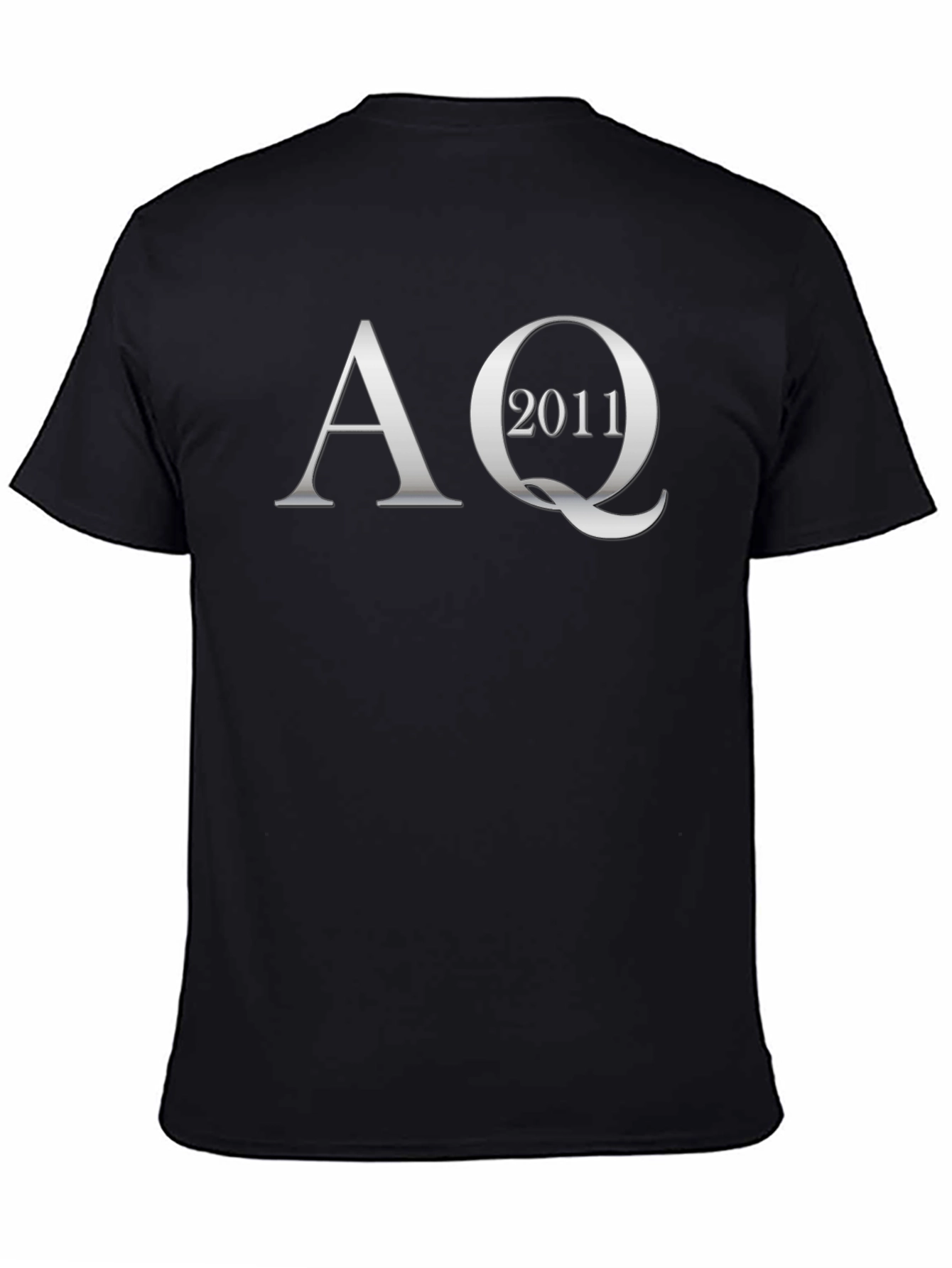 AQ 2011 Black Cotton T-Shirt