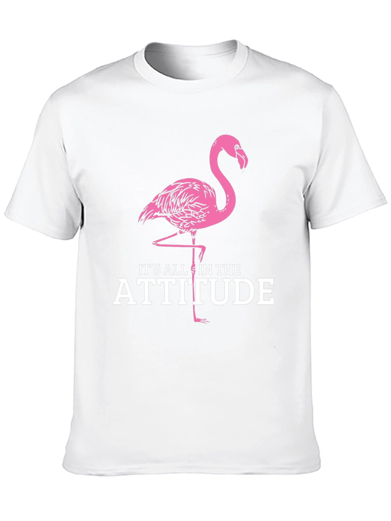 Flamingo Attitude T-Shirt - Stylish & Fun
