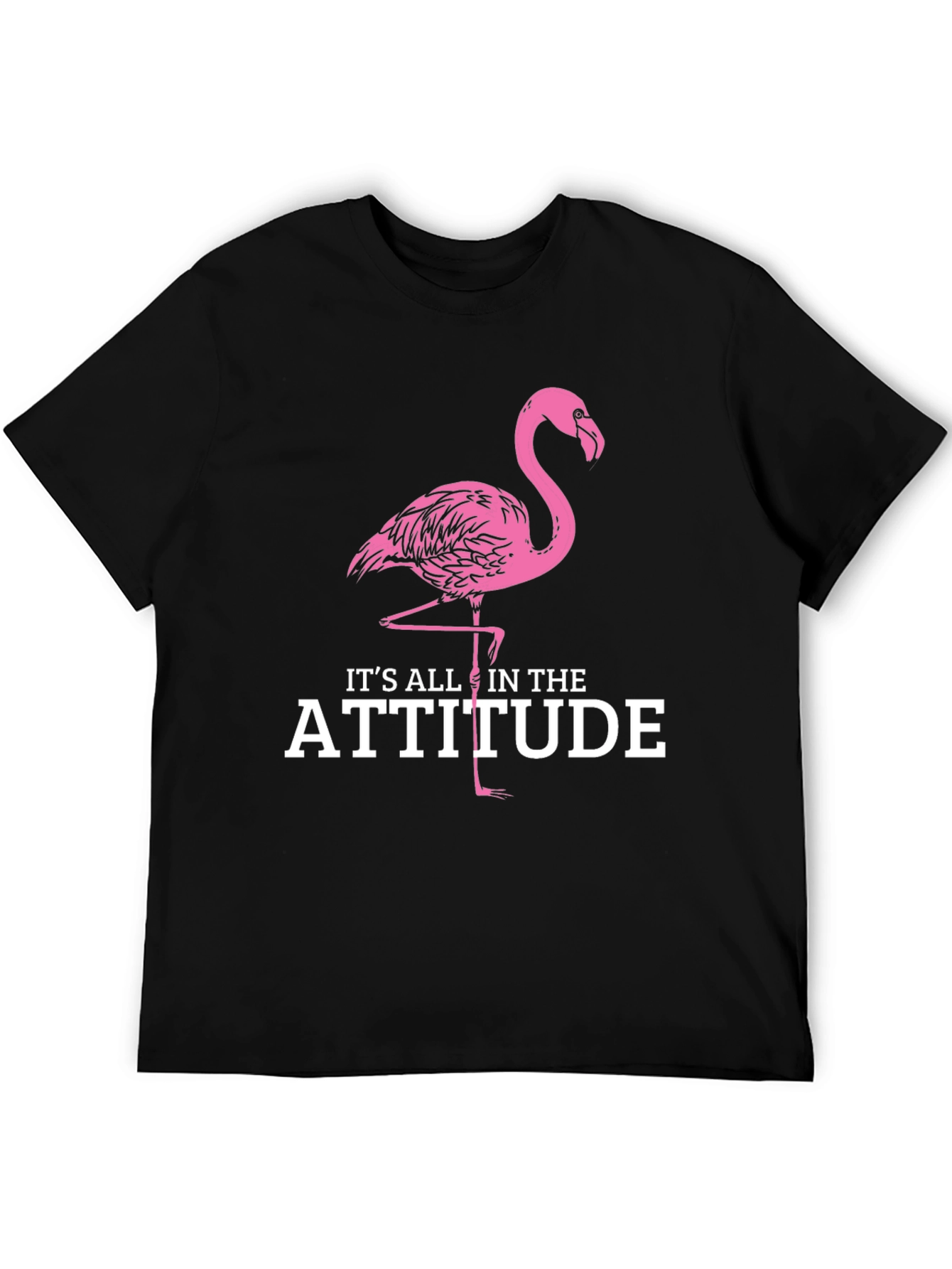 Flamingo Attitude T-Shirt - Stylish & Fun