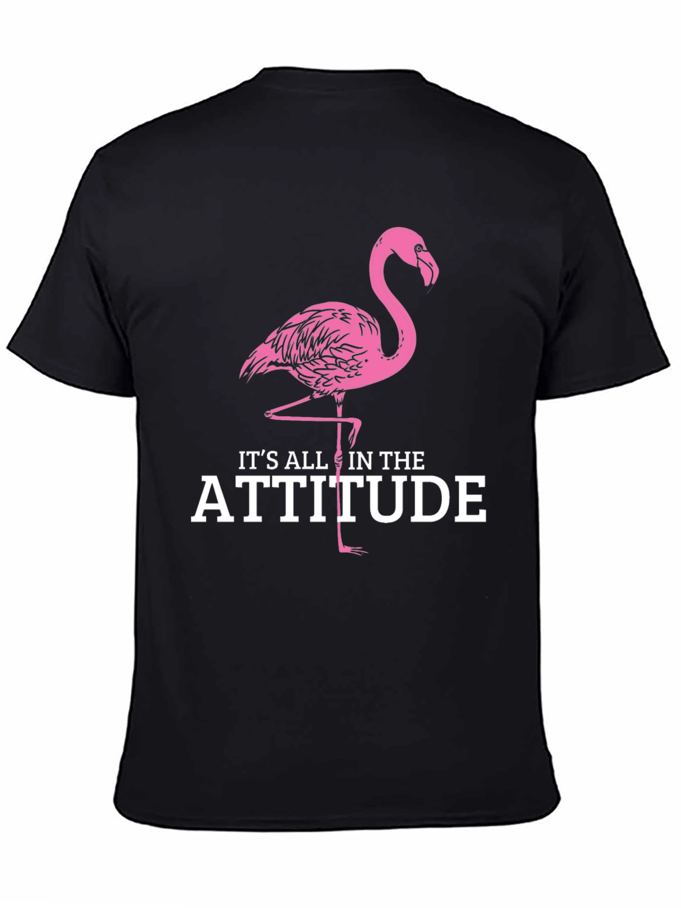 Flamingo Attitude T-Shirt - Stylish & Fun