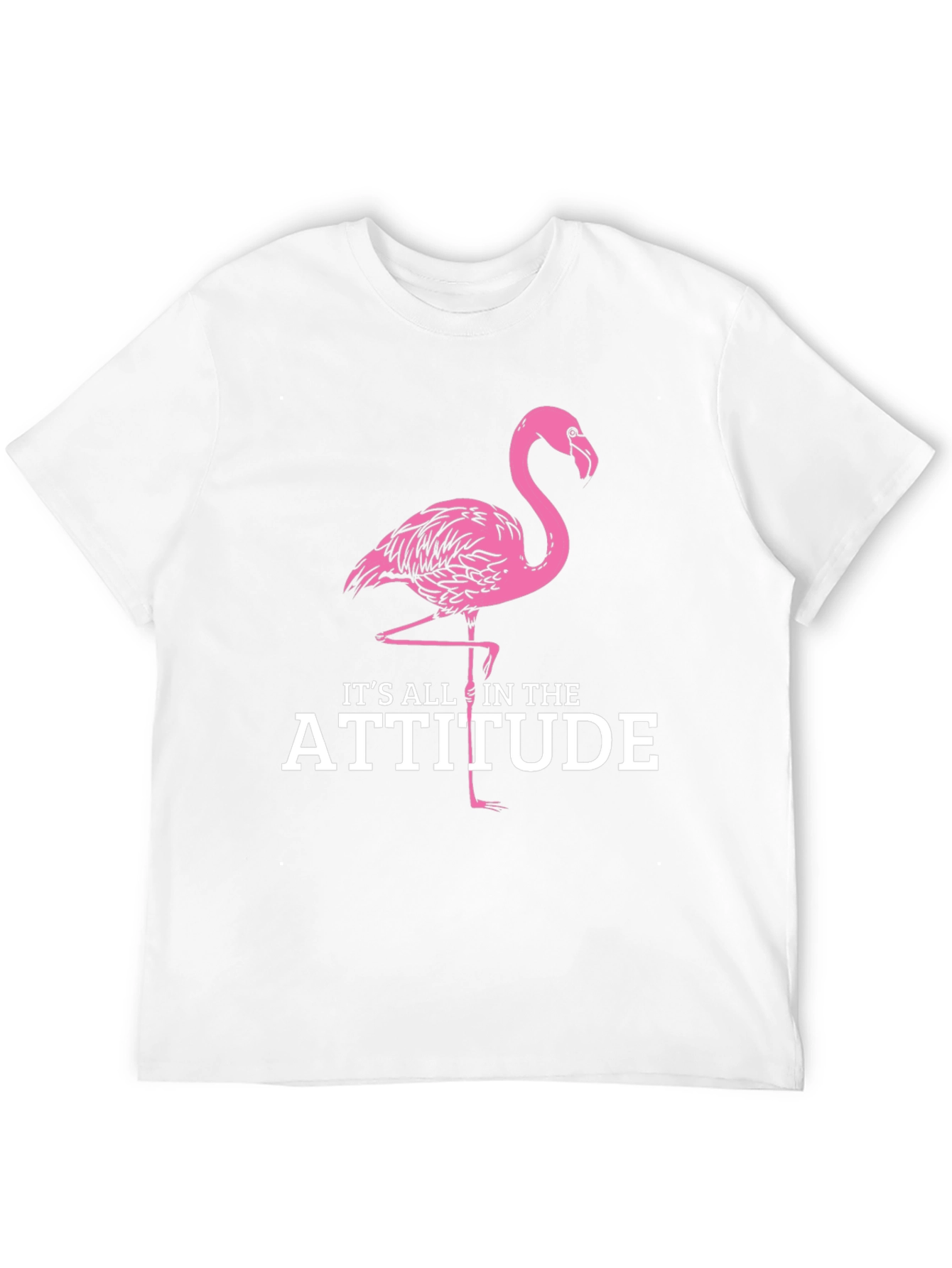 Flamingo Attitude T-Shirt - Stylish & Fun
