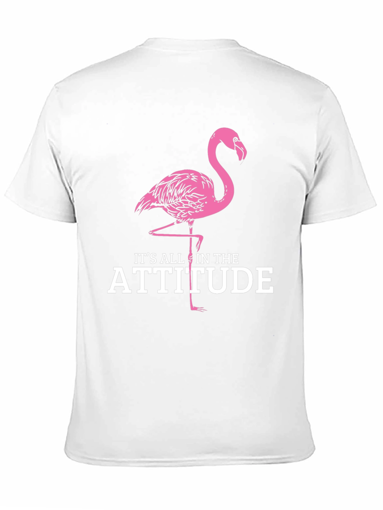 Flamingo Attitude T-Shirt - Stylish & Fun