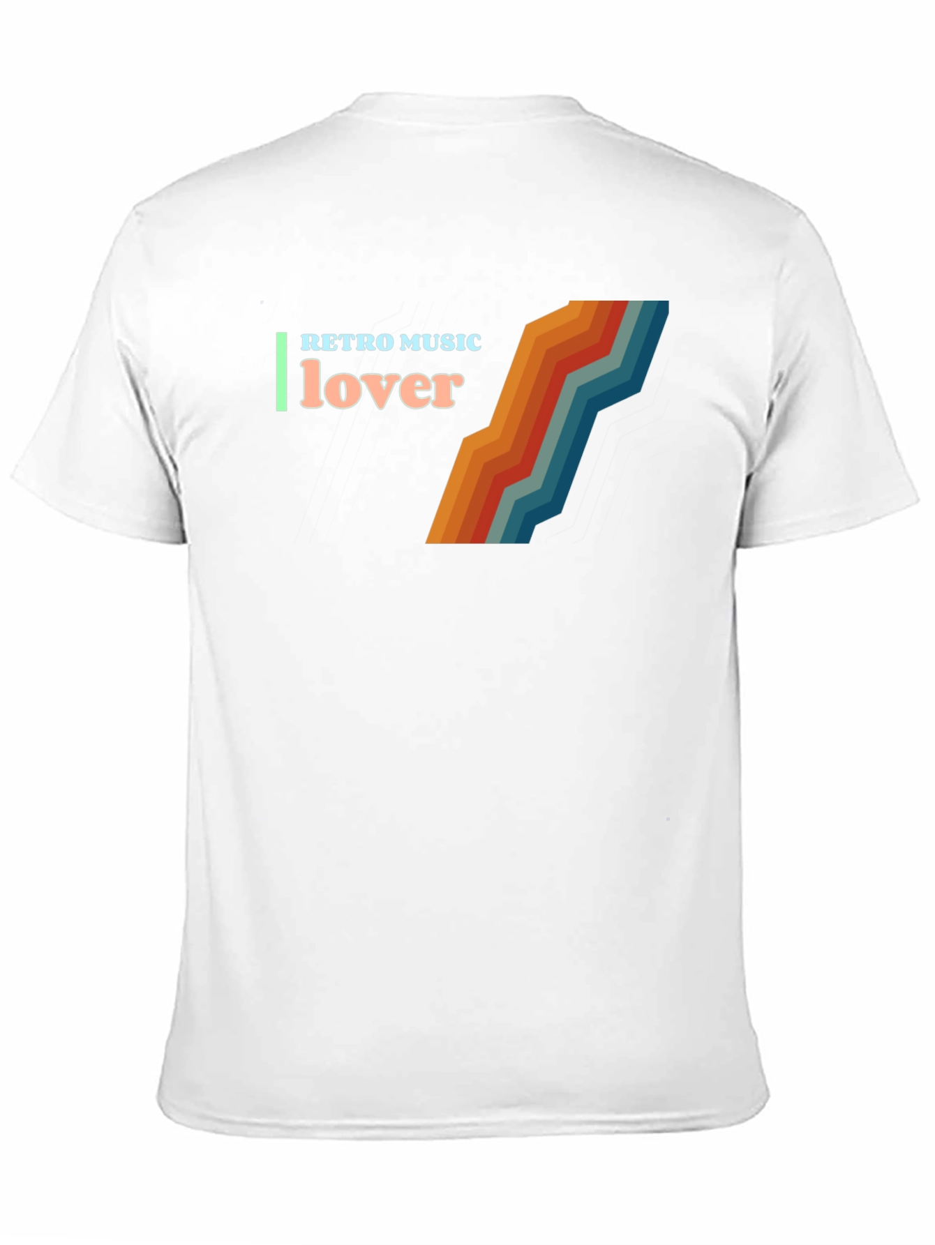 Retro Music Lover Graphic T-Shirt