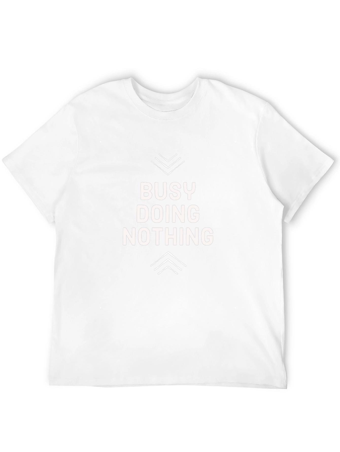 Busy Doing Nothing Graphic T-Shirt - Soft Cotton Tee