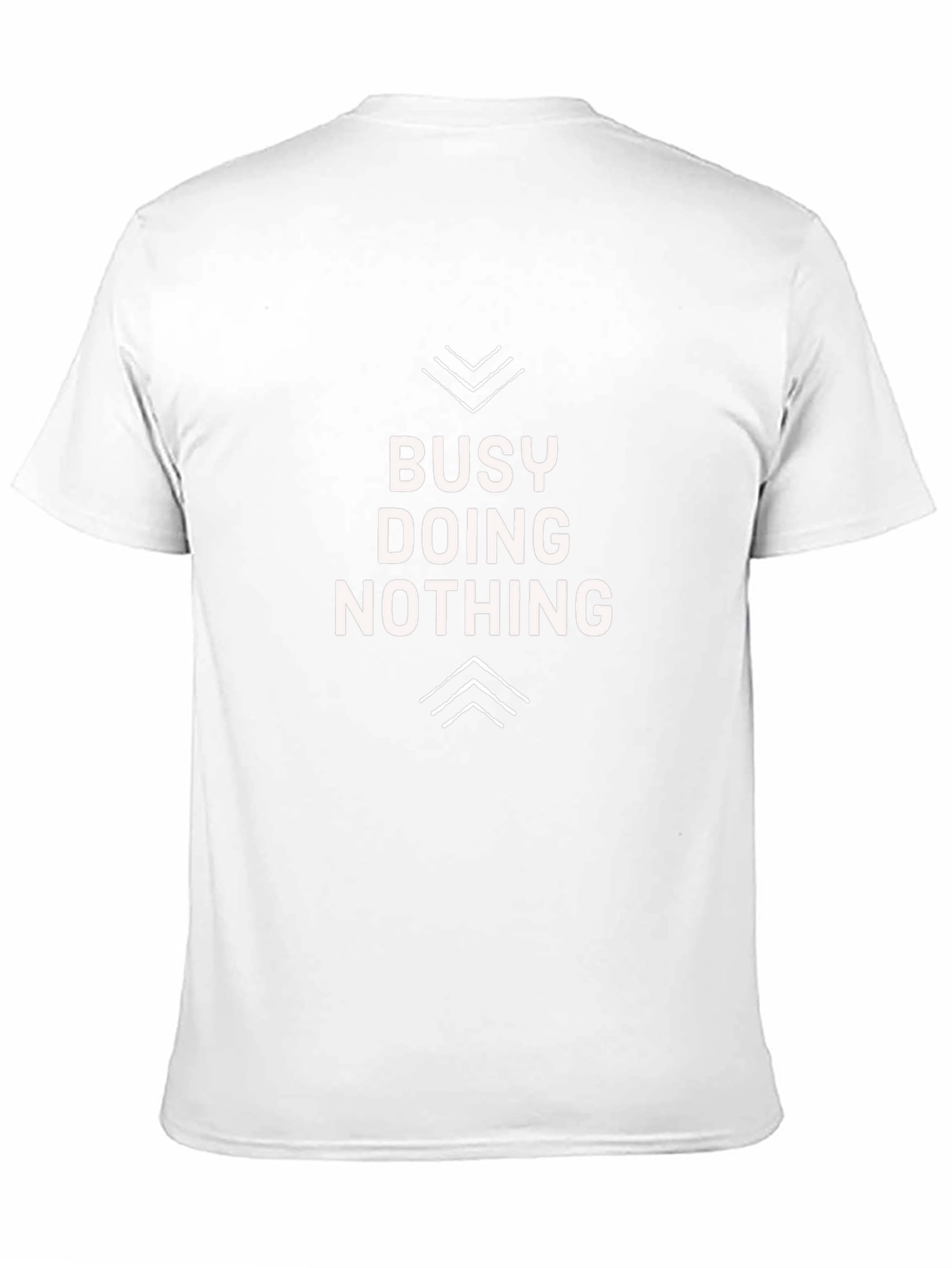 Busy Doing Nothing Graphic T-Shirt - Soft Cotton Tee